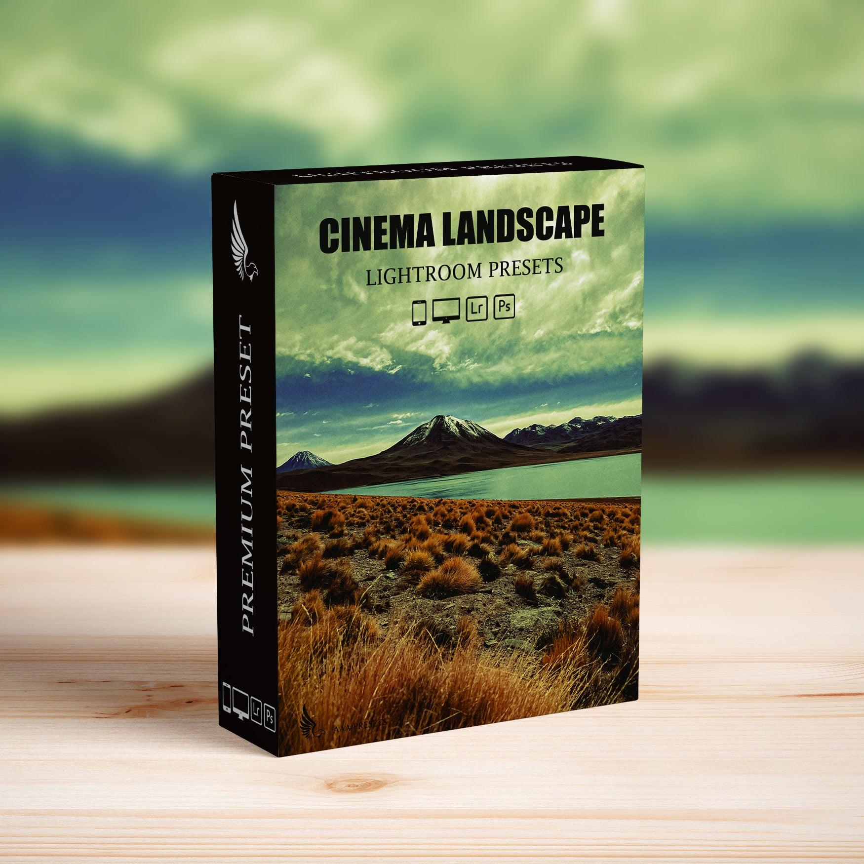 Landscape Cinematic Lightroom Presets Pack - Lightroom Presets - by AAA Presets