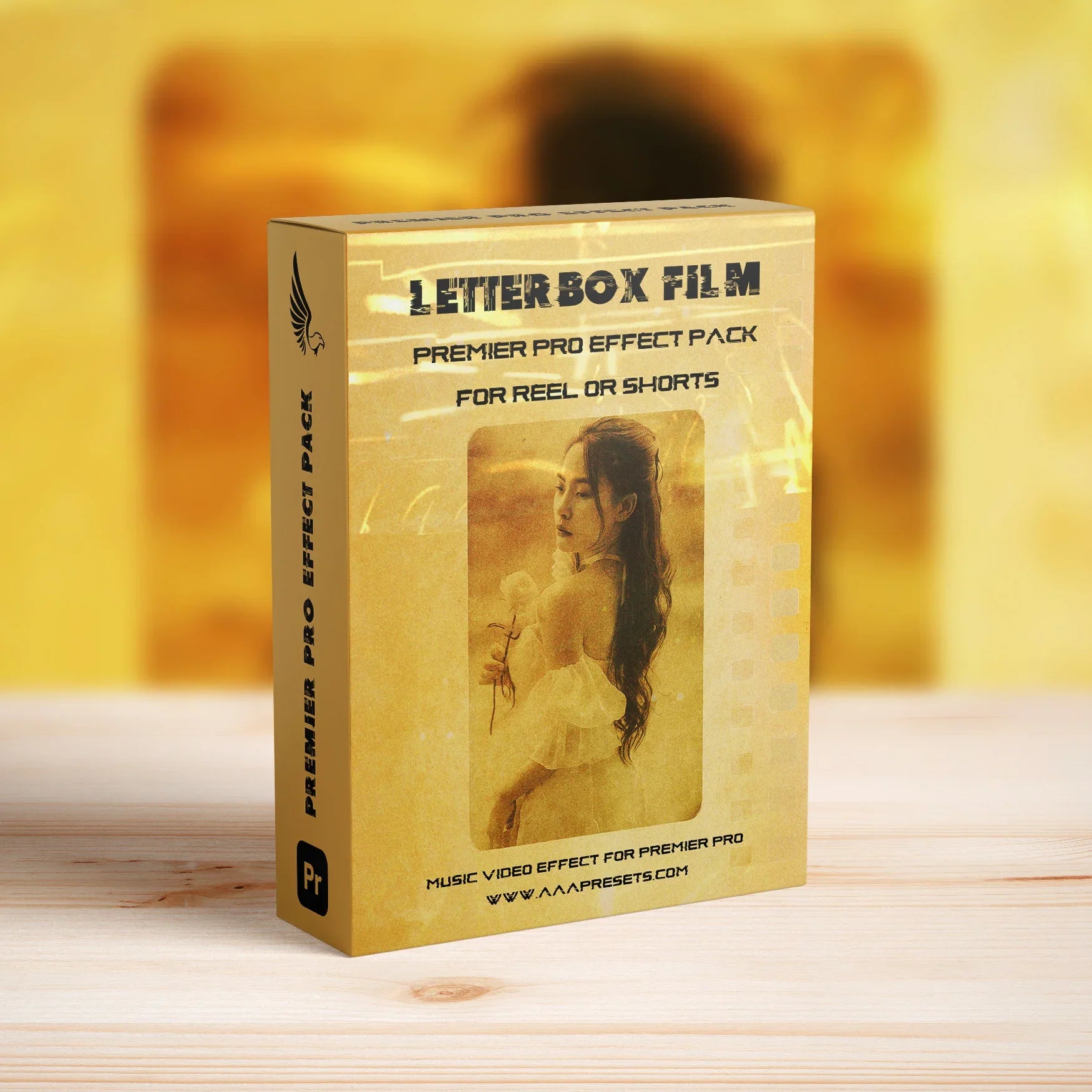 Letterbox Film Frame Effect for Reels, Shorts & TikTok in Premiere Pro - Premiere Pro Transitions for vertical - by AAA Presets