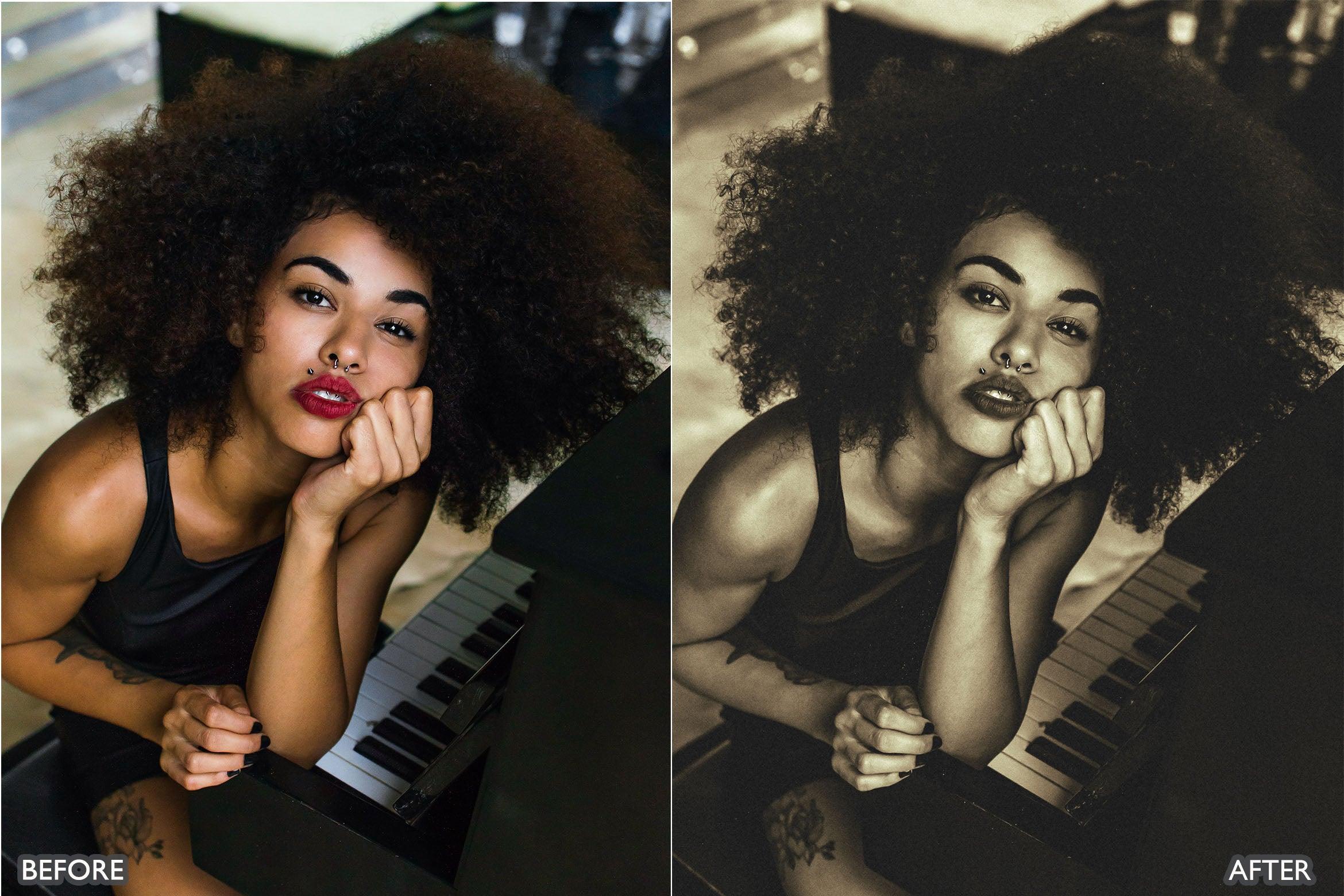 Monochrome Portrait Lightroom Presets - Lightroom Presets - by AAA Presets