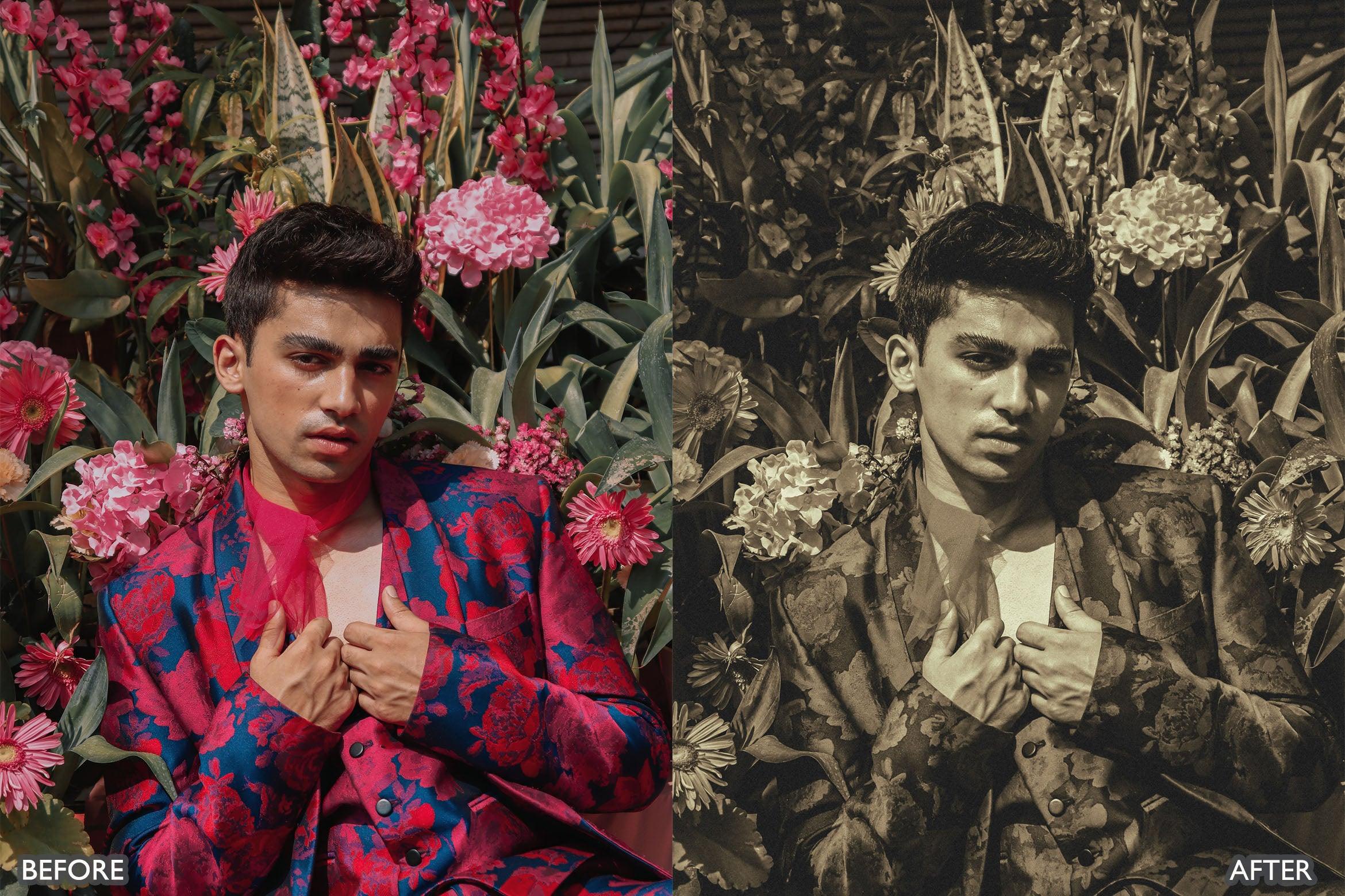 Monochrome Portrait Lightroom Presets - Lightroom Presets - by AAA Presets