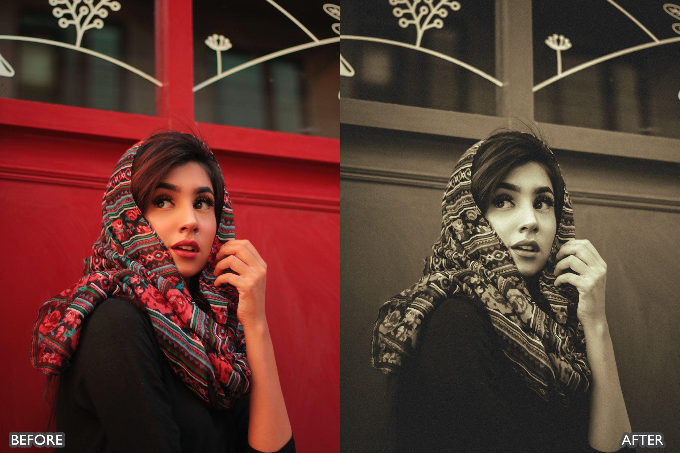 Monochrome Portrait Lightroom Presets - Lightroom Presets - by AAA Presets