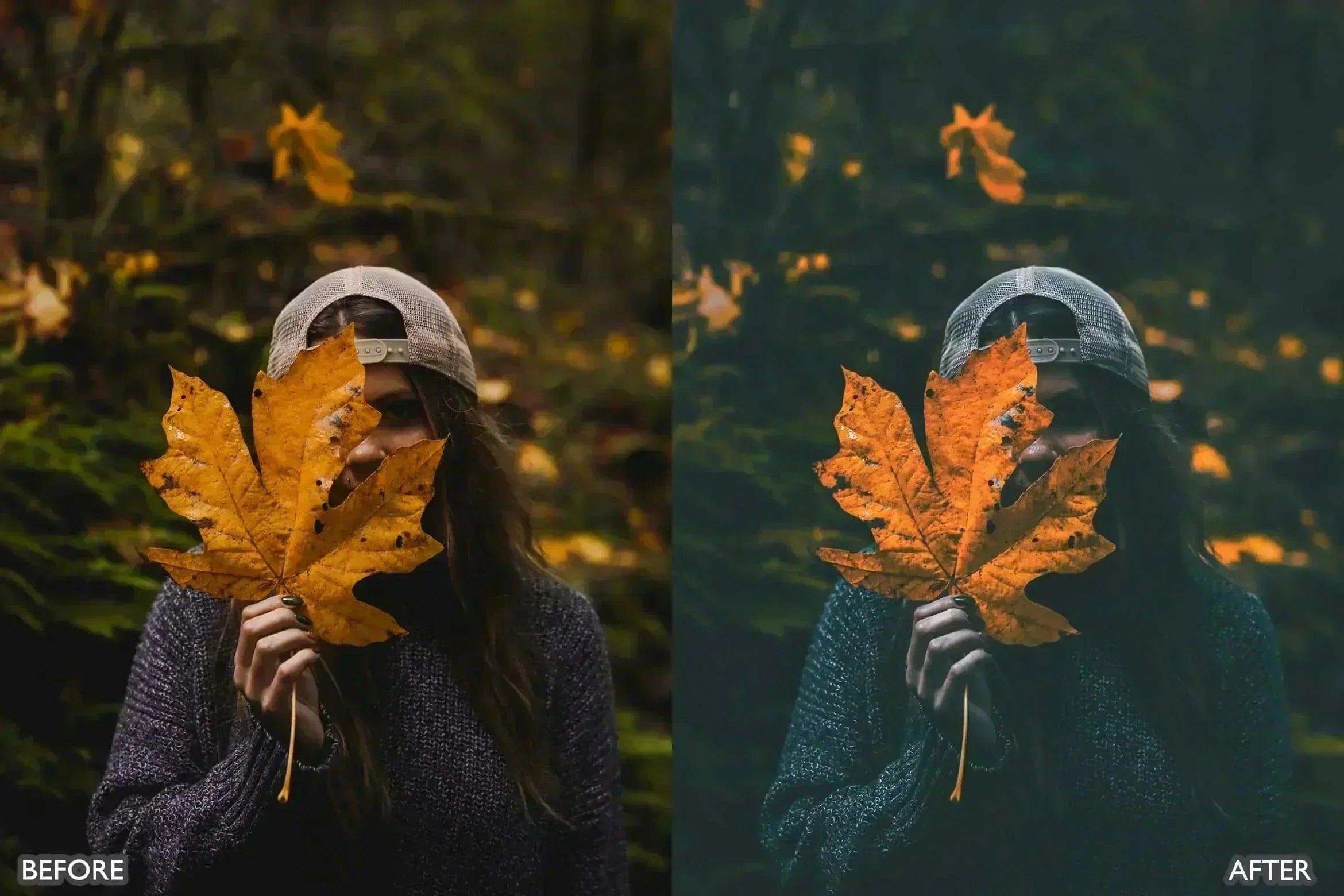 Moody Dark Green Lightroom Presets - Lightroom Presets - by AAA Presets