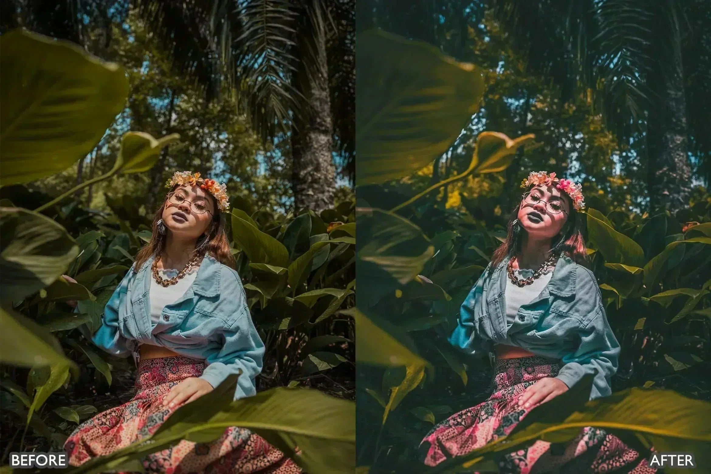 Moody Dark Green Lightroom Presets - Lightroom Presets - by AAA Presets