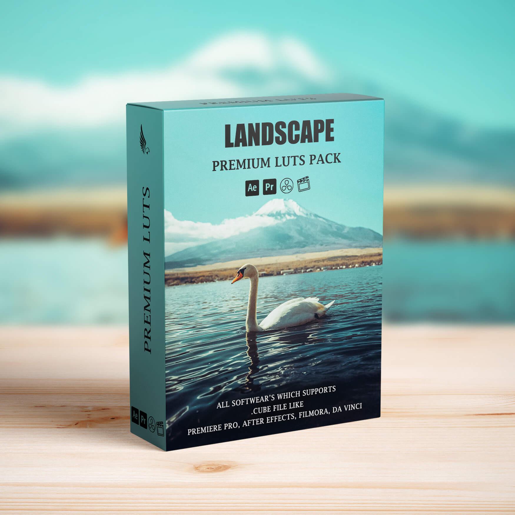 Moody Landscape Film Look LUTs for Color Grading - Video LUTs - by AAA Presets