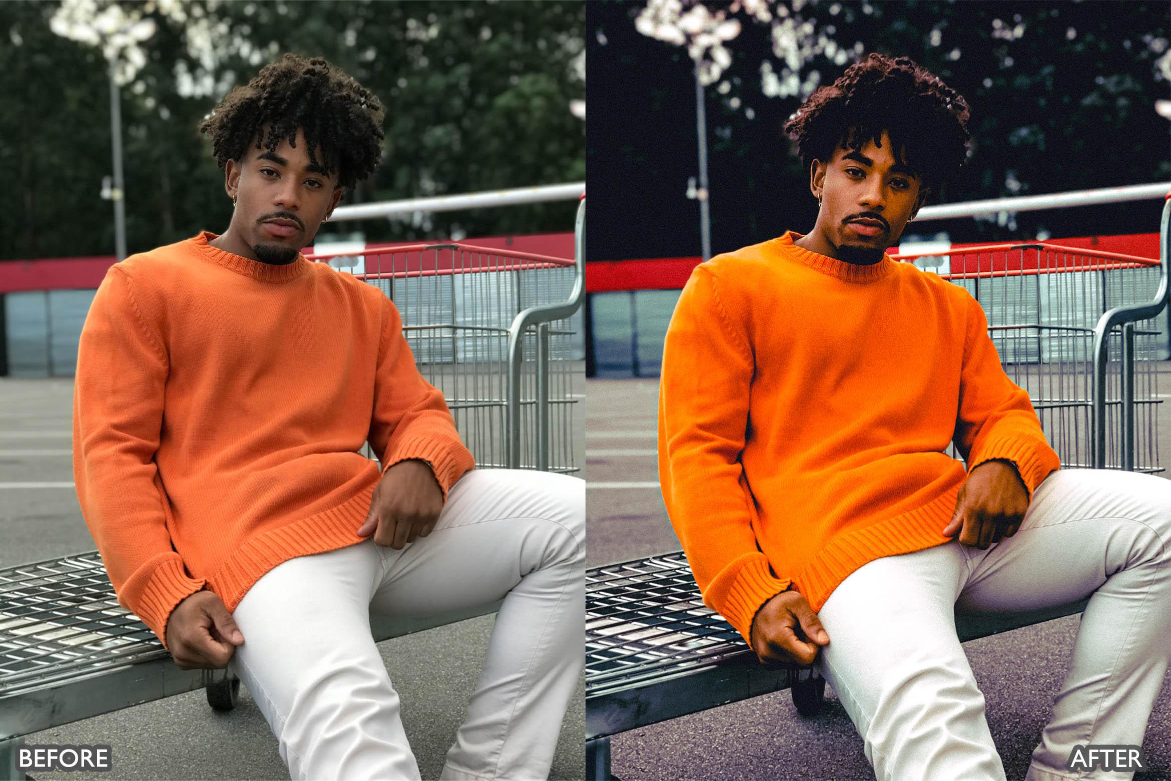 Moody Orange Cinematic Lightroom Presets - Lightroom Presets - by AAA Presets