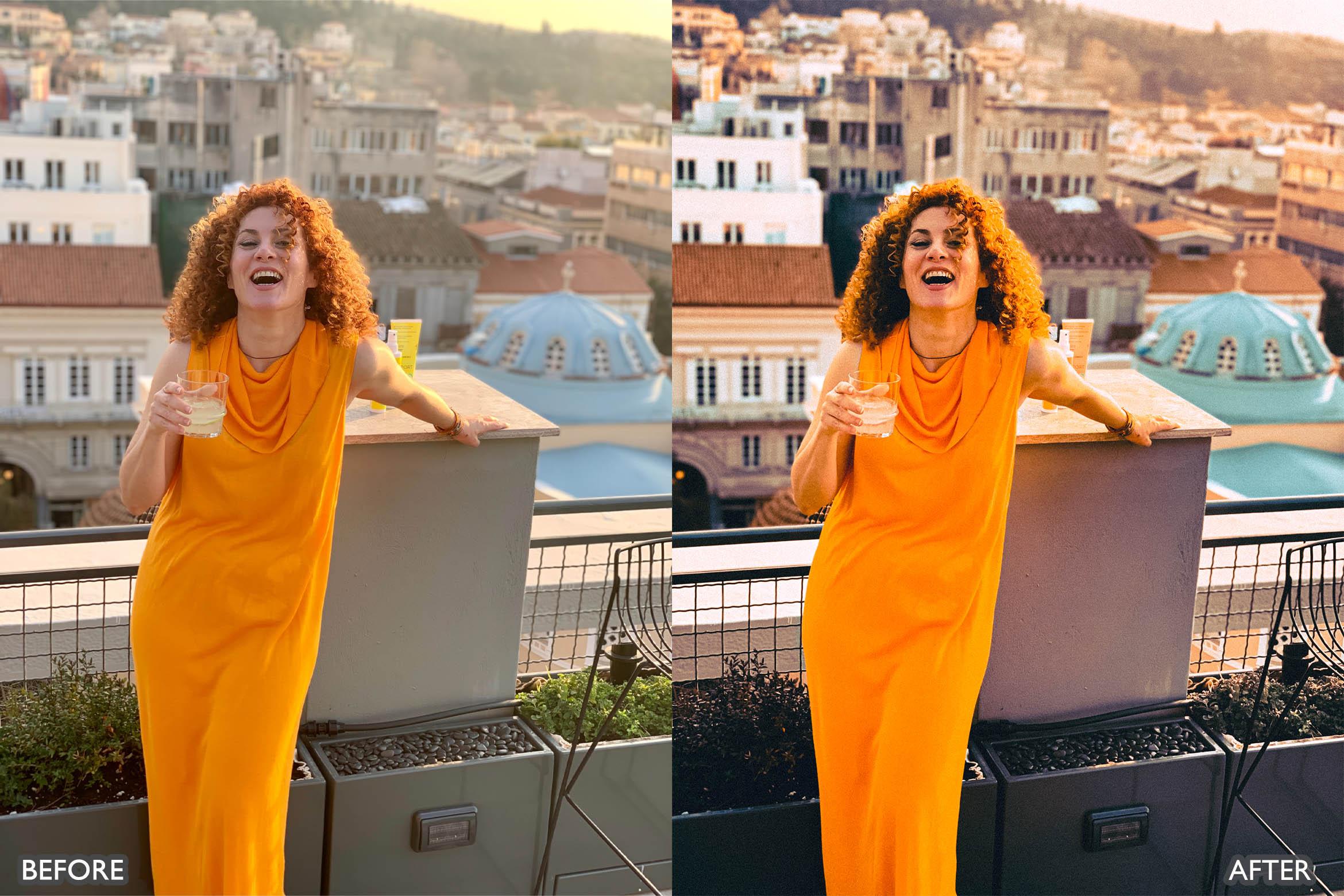 Moody Orange Cinematic Lightroom Presets - Lightroom Presets - by AAA Presets