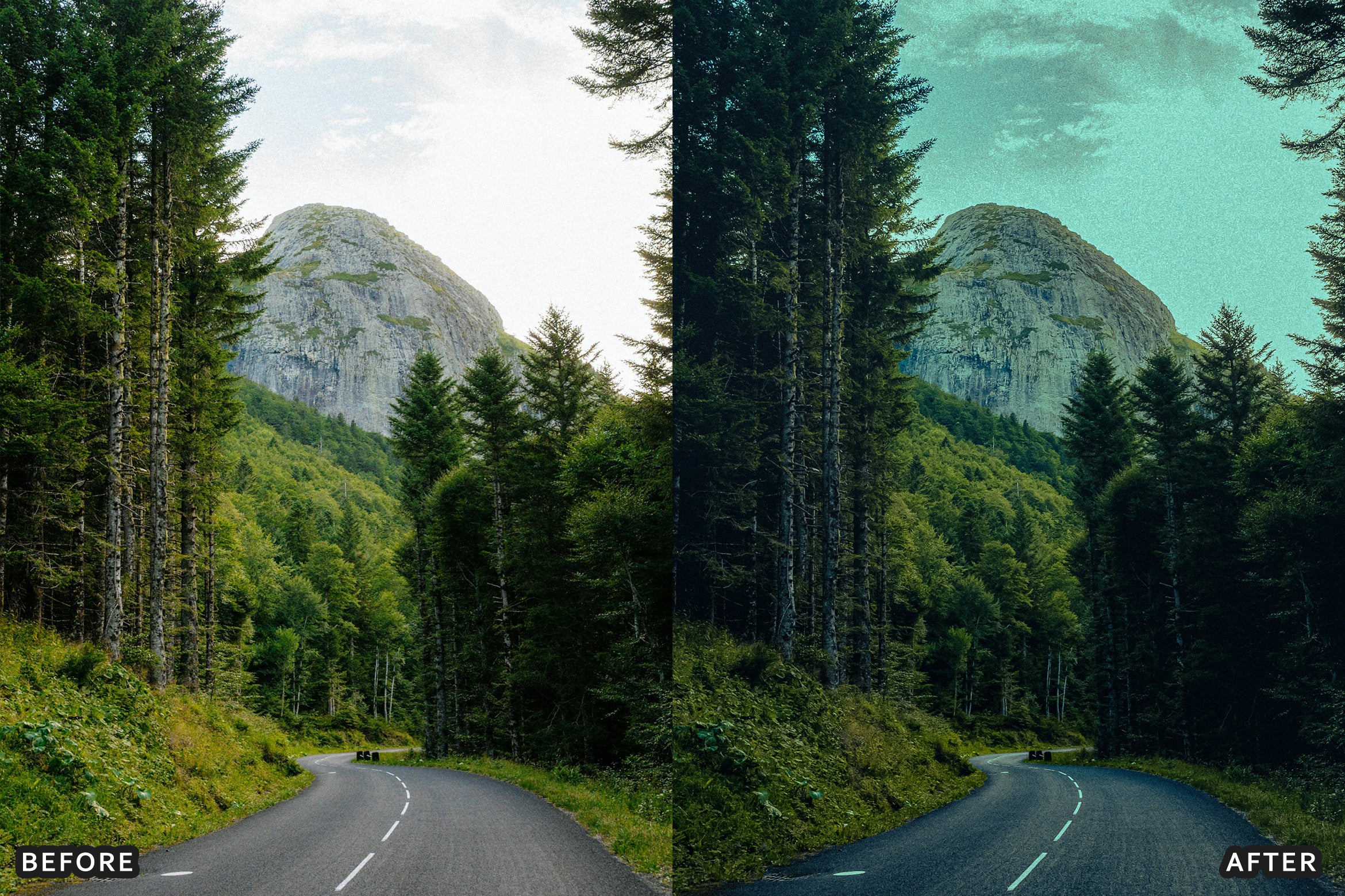 AI-Optimized Moody Cinematic Film Roads Lightroom Presets Pack - Lightroom Presets - by AAA Presets