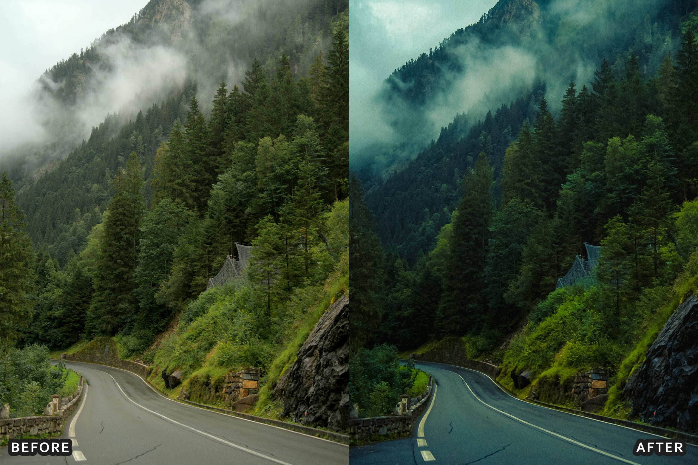 AI-Optimized Moody Cinematic Film Roads Lightroom Presets Pack - Lightroom Presets - by AAA Presets