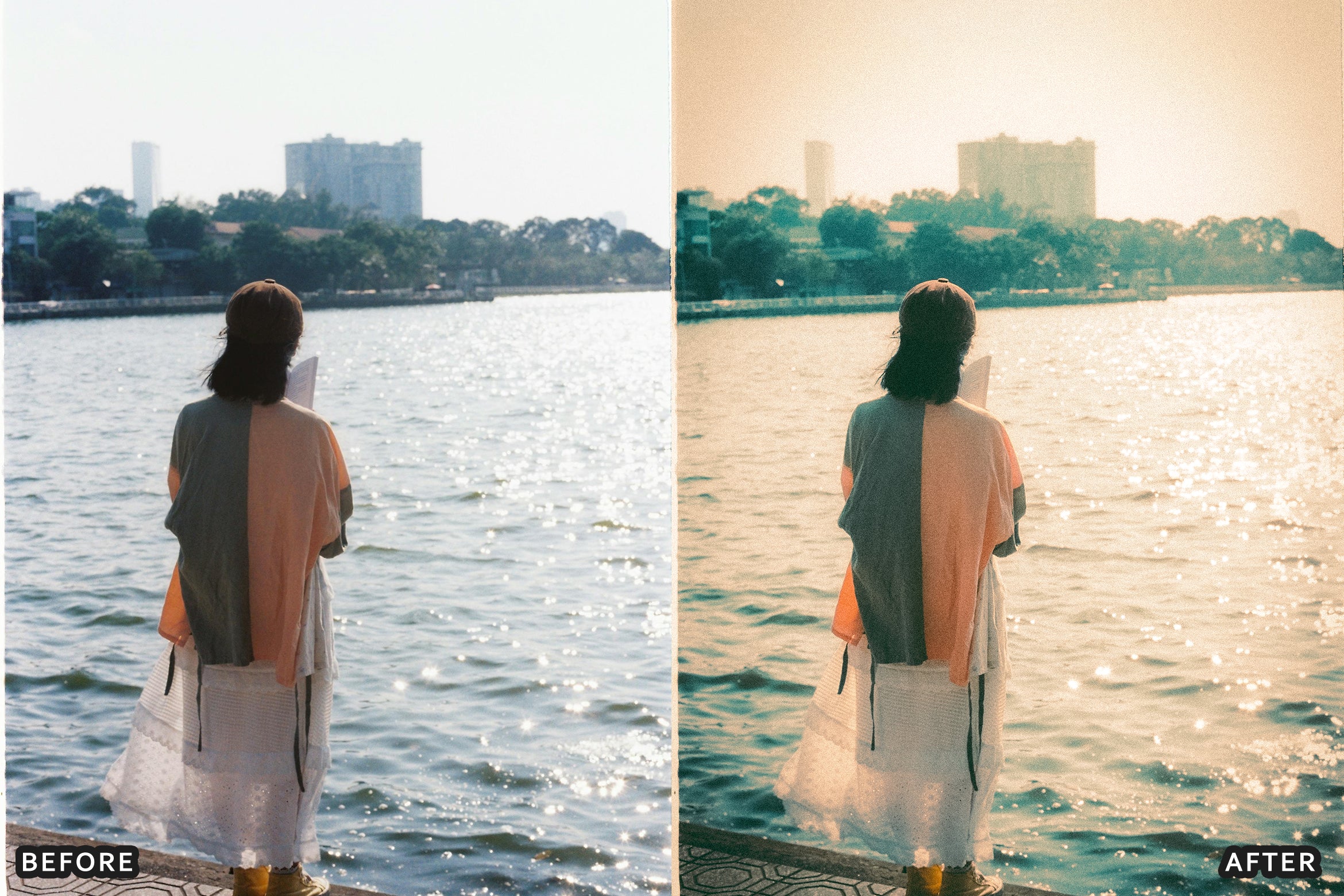 AI-Optimized Warm Vintage Film Tone Lightroom Presets - Lightroom Presets - by AAA Presets