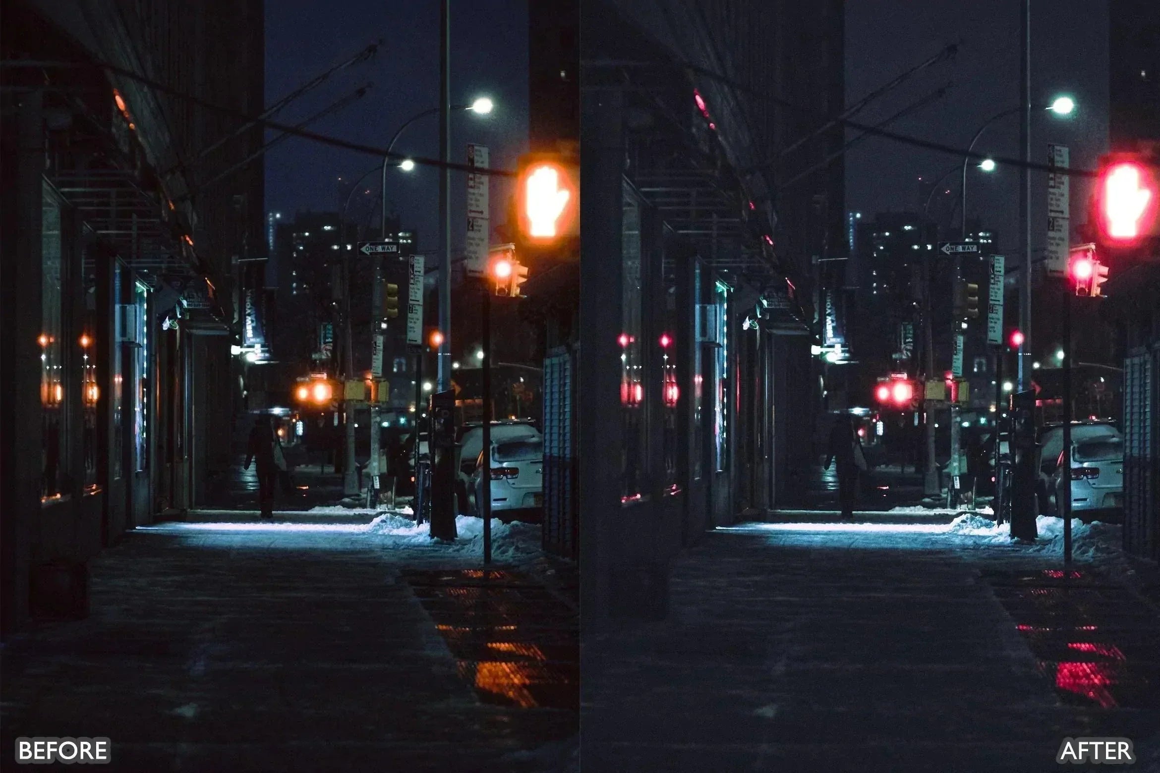 Night City Neon Light Presets - Lightroom Presets - by AAA Presets