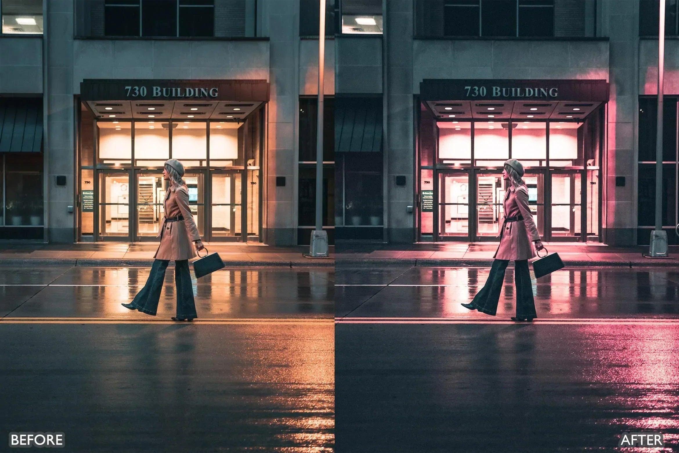 Night City Neon Light Presets - Lightroom Presets - by AAA Presets