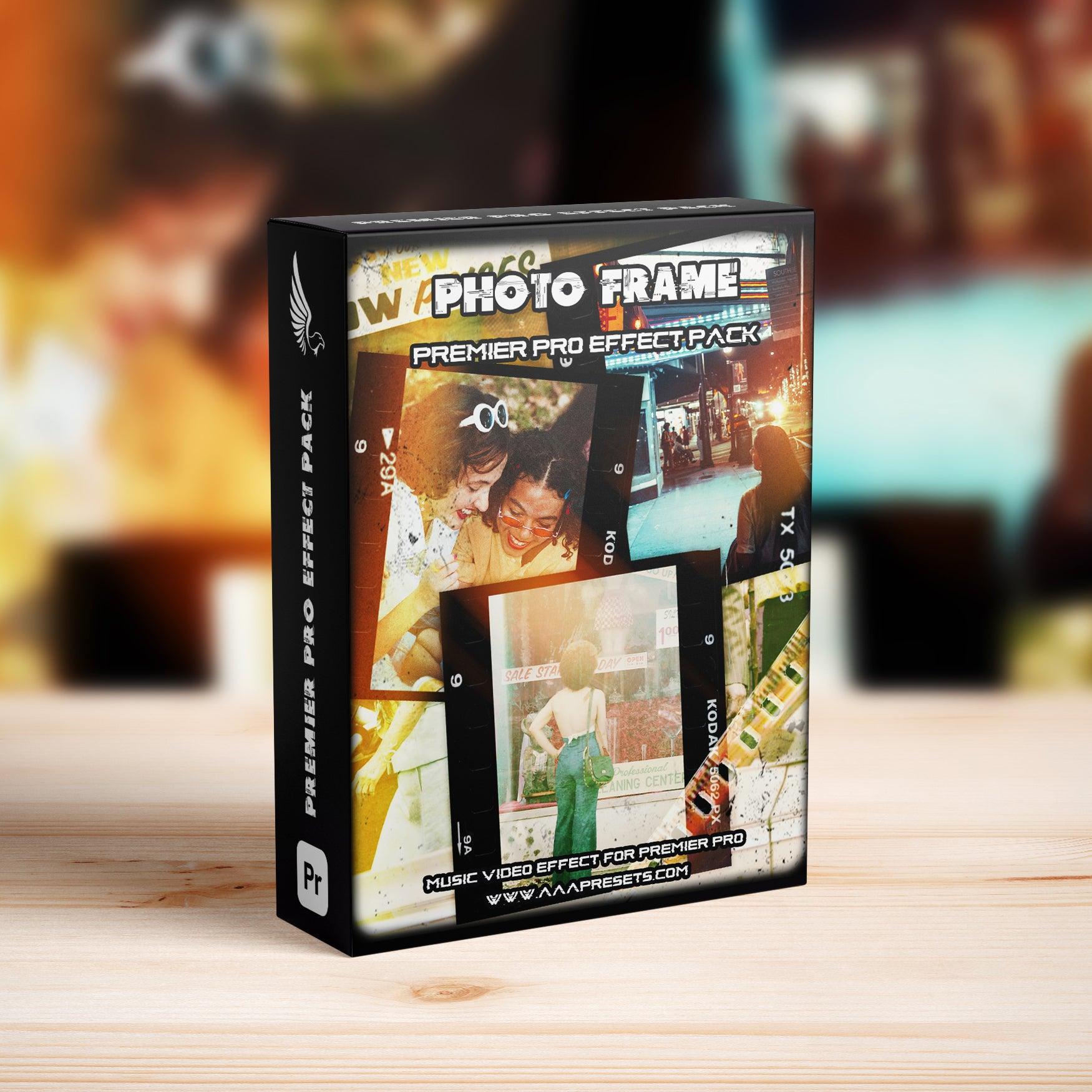 Photo Frame Slideshow In Premiere Pro - Premiere Pro Transitions - by AAA Presets