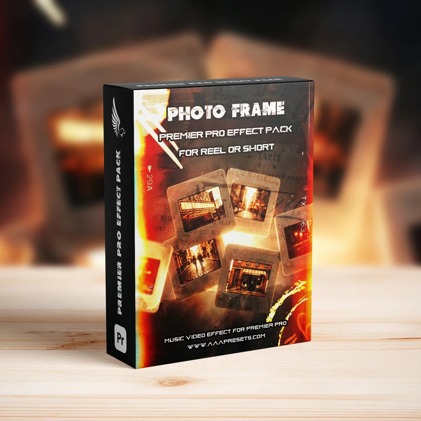 Photo Frame Transition in Premiere Pro for Reels, Shorts & TikTok - Premiere Pro Transitions for vertical - by AAA Presets