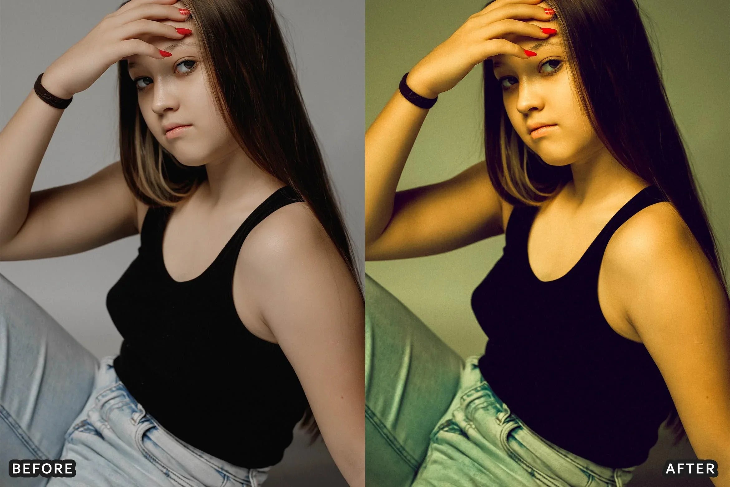 Professional Portrait Lightroom Presets for Stunning Portraits Editing - Lightroom Presets - by AAA Presets