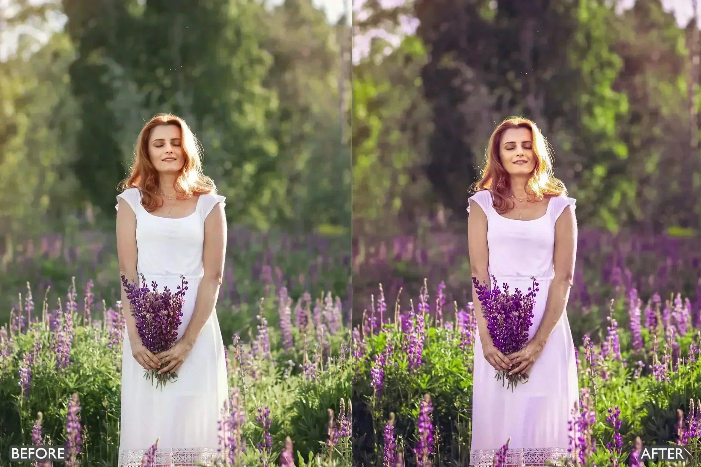 Purple Lilac Tones Lightroom Presets - Lightroom Presets - by AAA Presets