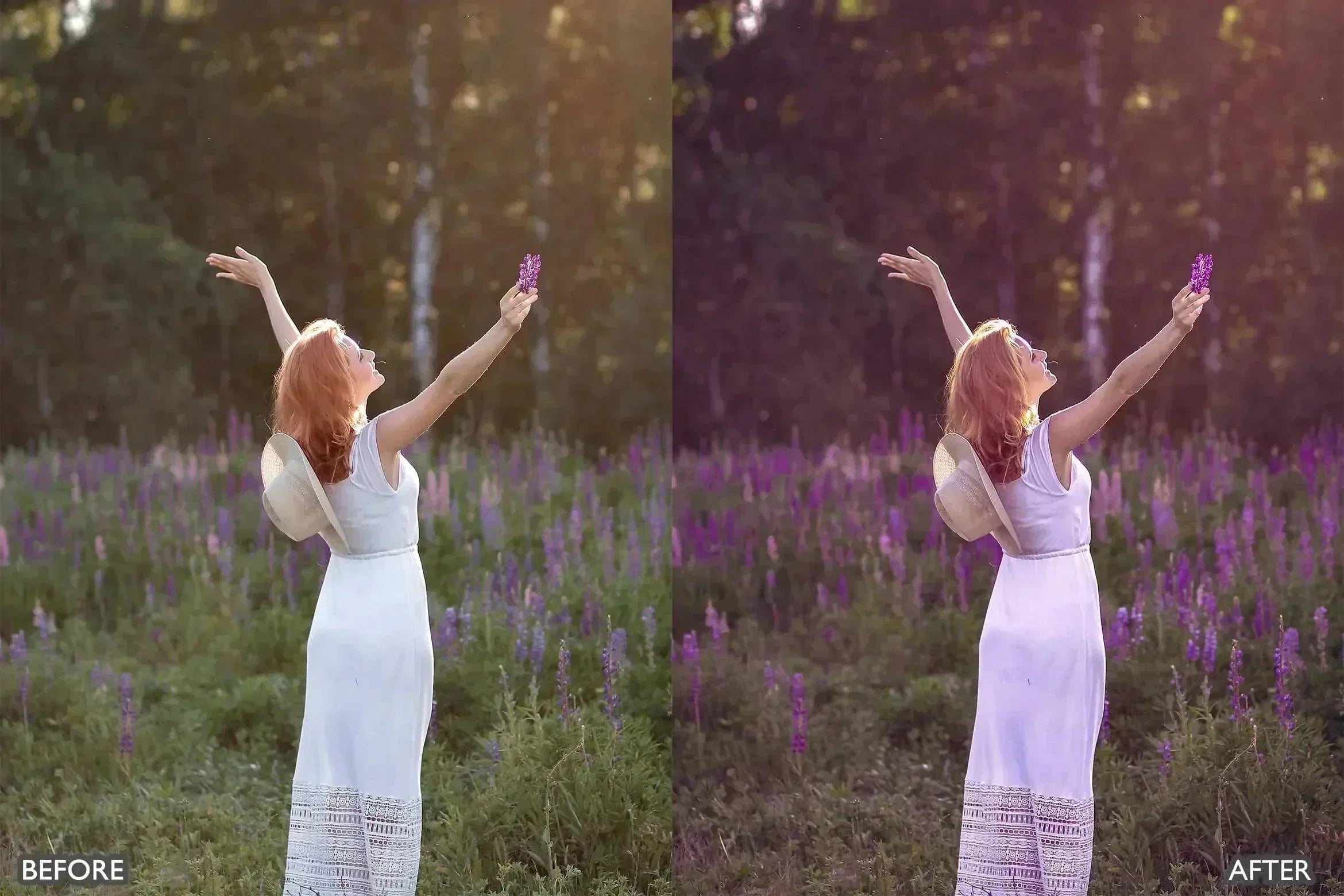 Purple Lilac Tones Lightroom Presets - Lightroom Presets - by AAA Presets