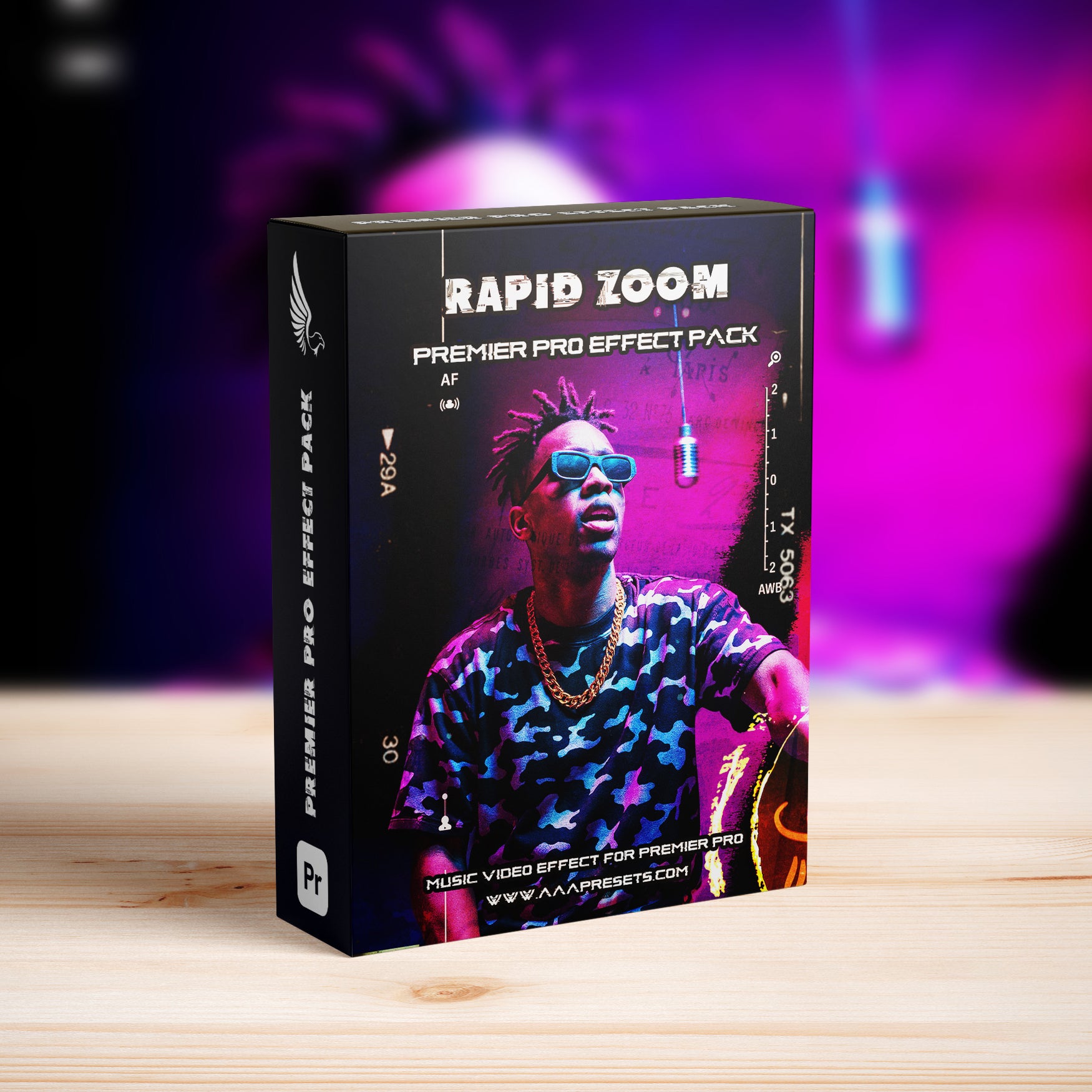 Rapid Shutter Zoom Effect in Premiere Pro - Premiere Pro Transitions - by AAA Presets