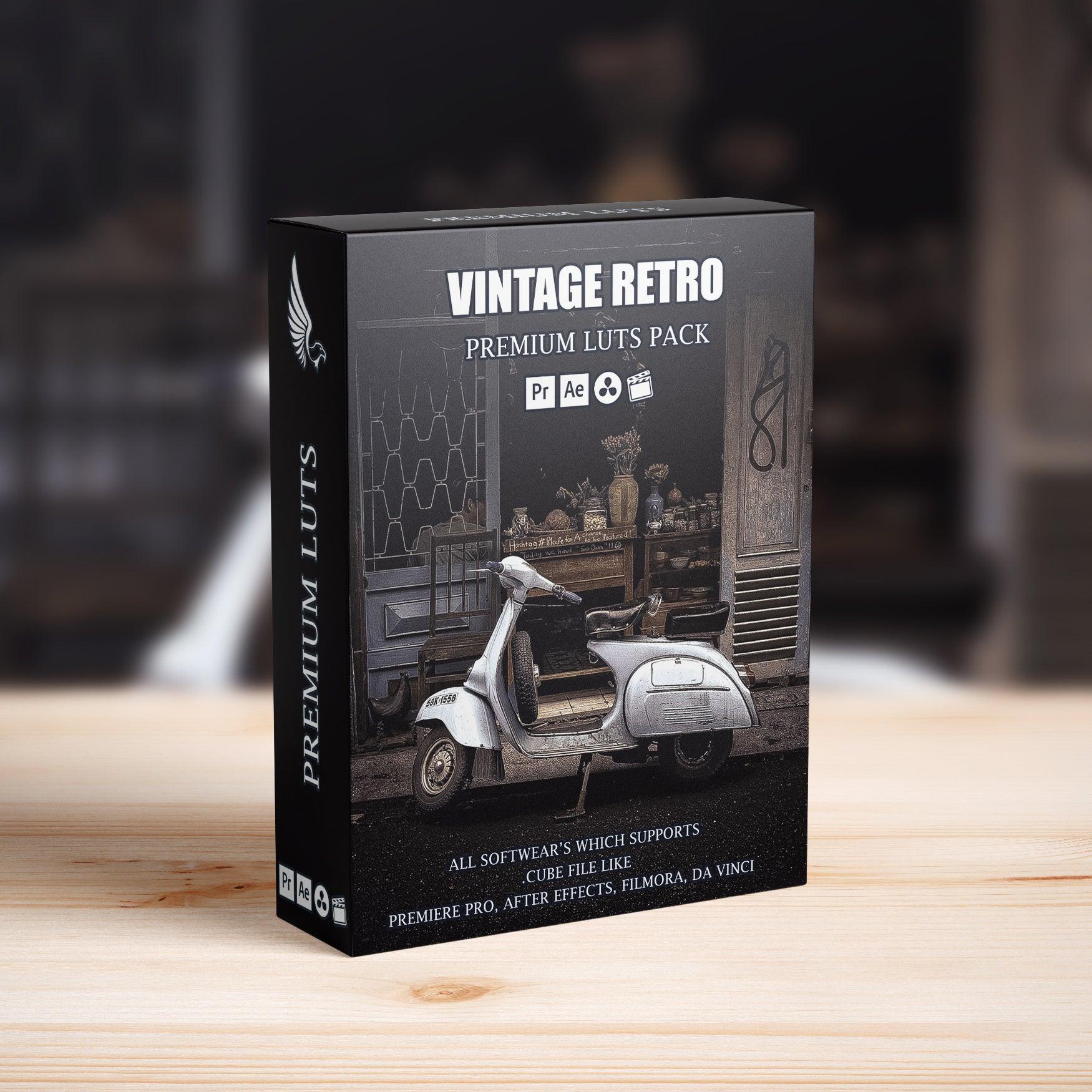 Retro Vintage Film Look LUTs Pack - Video LUTs - by AAA Presets