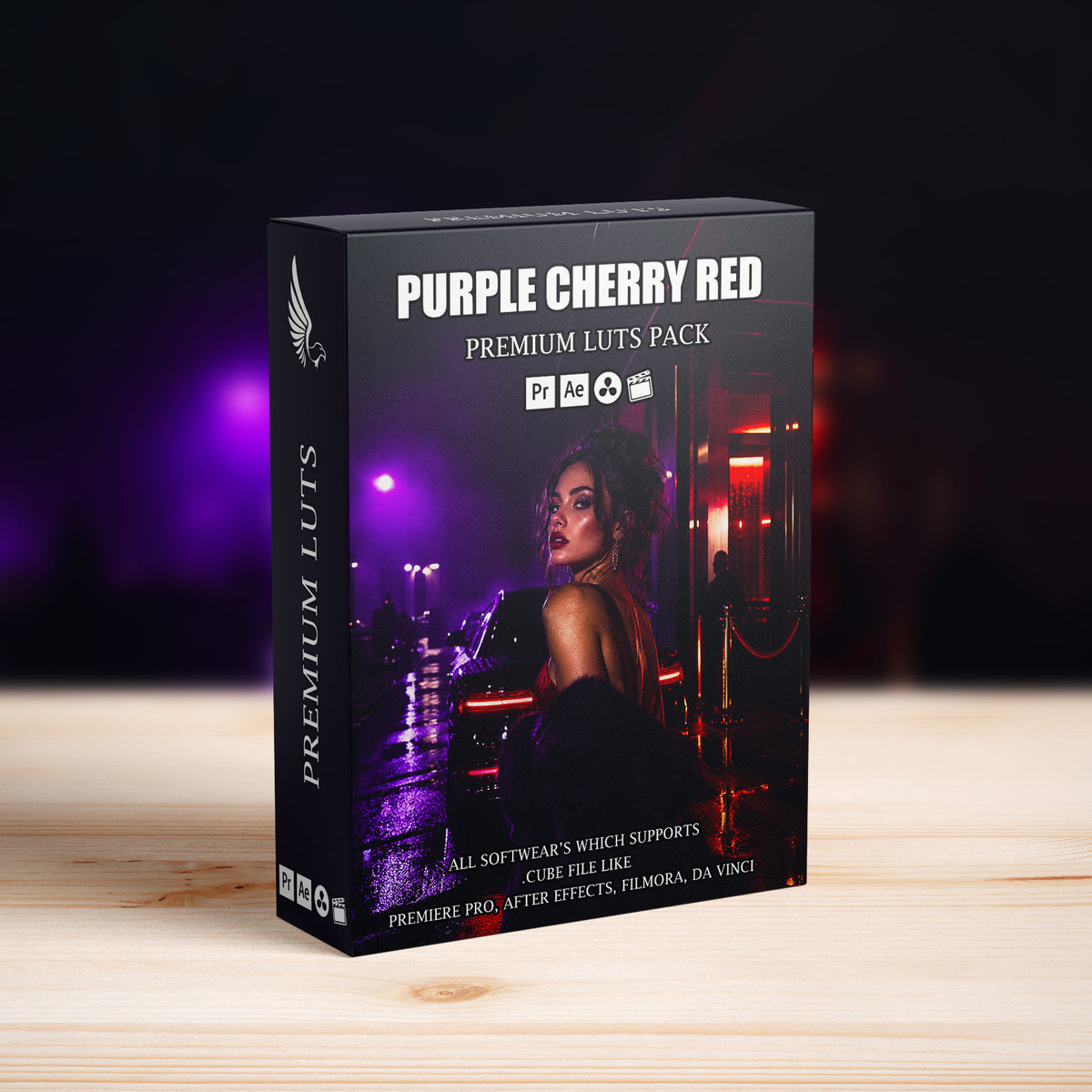 Royal Purple & Cherry Red LUTs square product cover