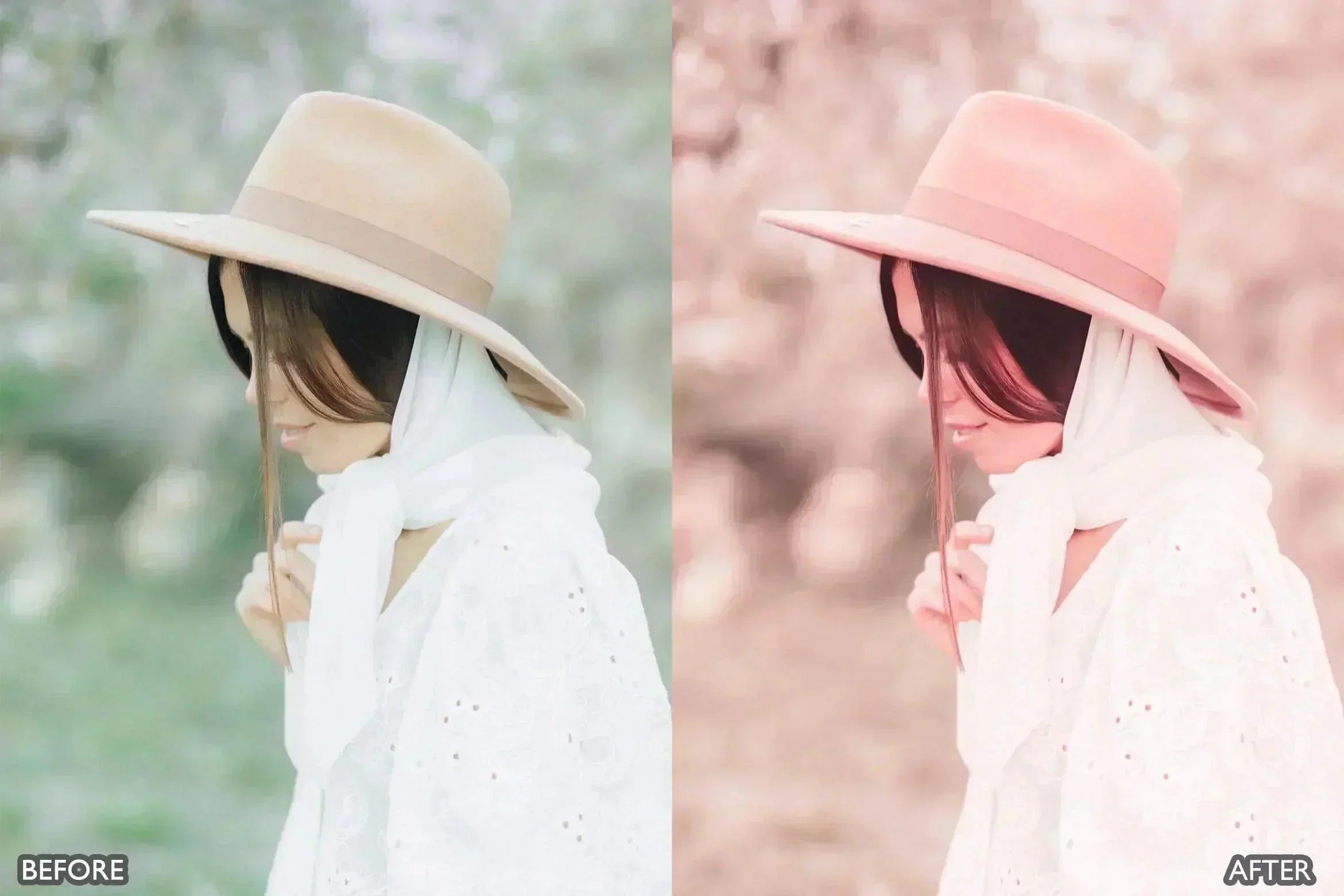 Sakura Rose Gold Lightroom Presets - Lightroom Presets - by AAA Presets