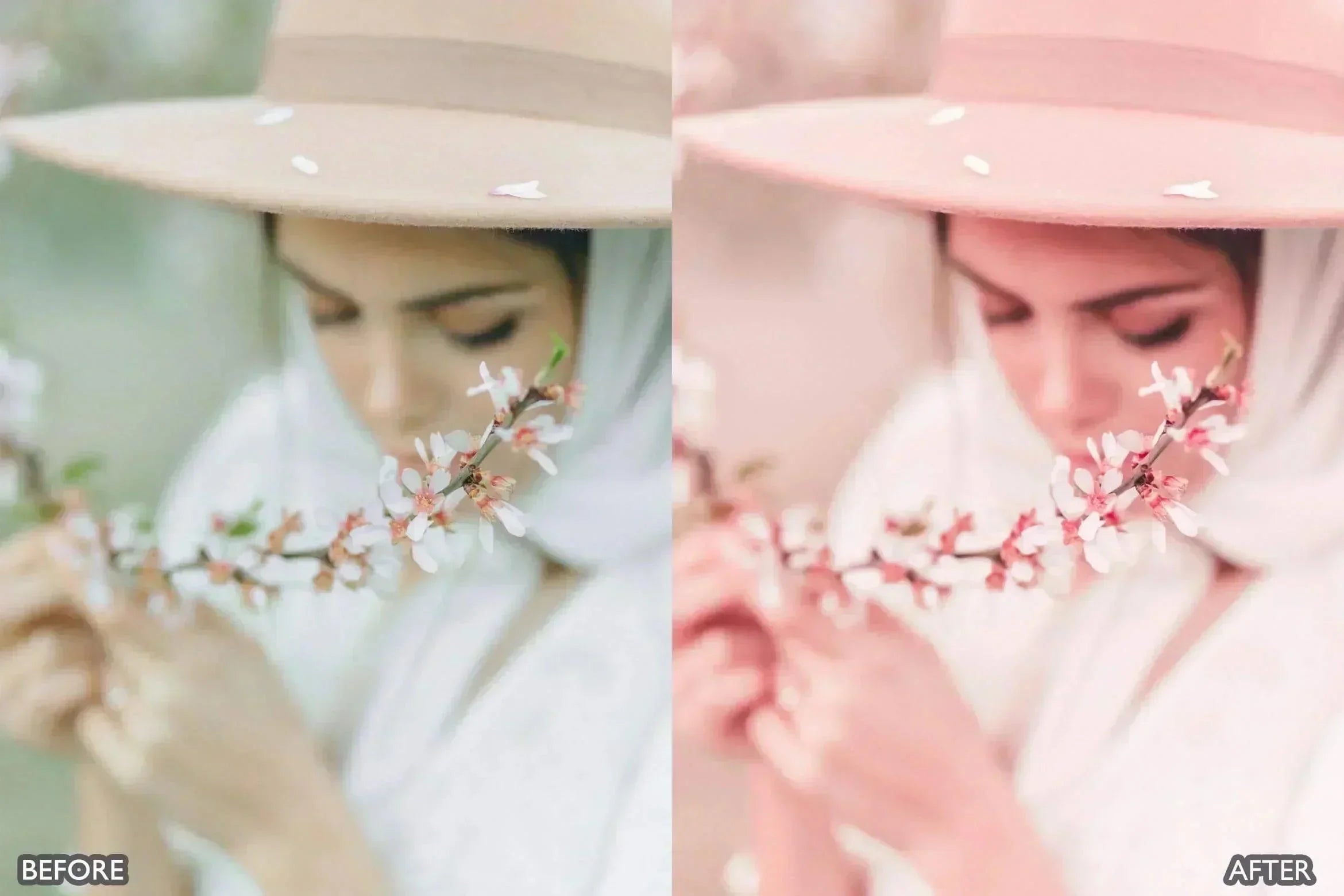 Sakura Rose Gold Lightroom Presets - Lightroom Presets - by AAA Presets
