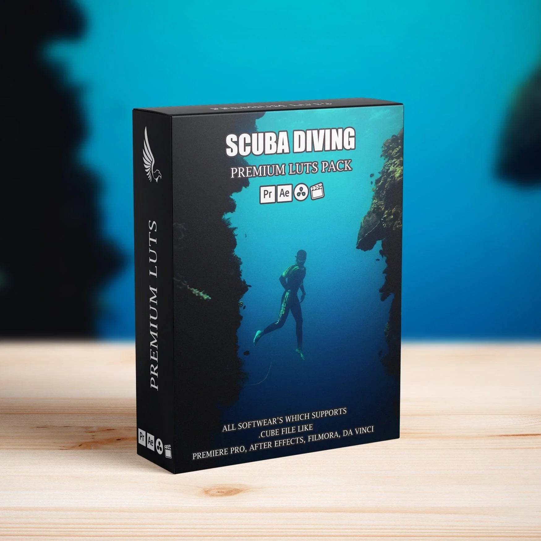 Scuba Diving Cinematic Film LUTs Pack - Video LUTs - by AAA Presets