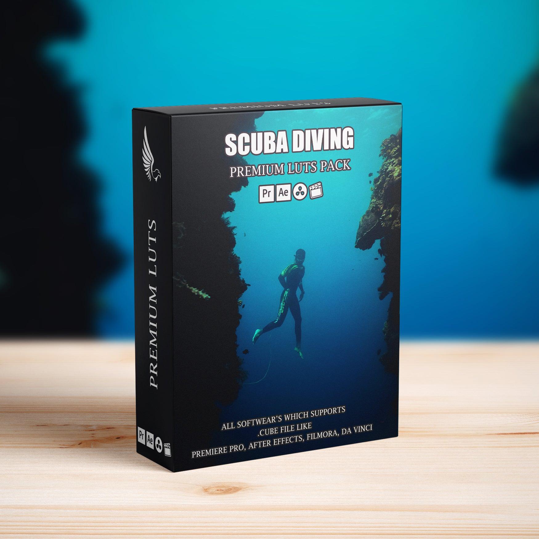 Scuba Diving Cinematic Film LUTs Pack - Video LUTs - by AAA Presets