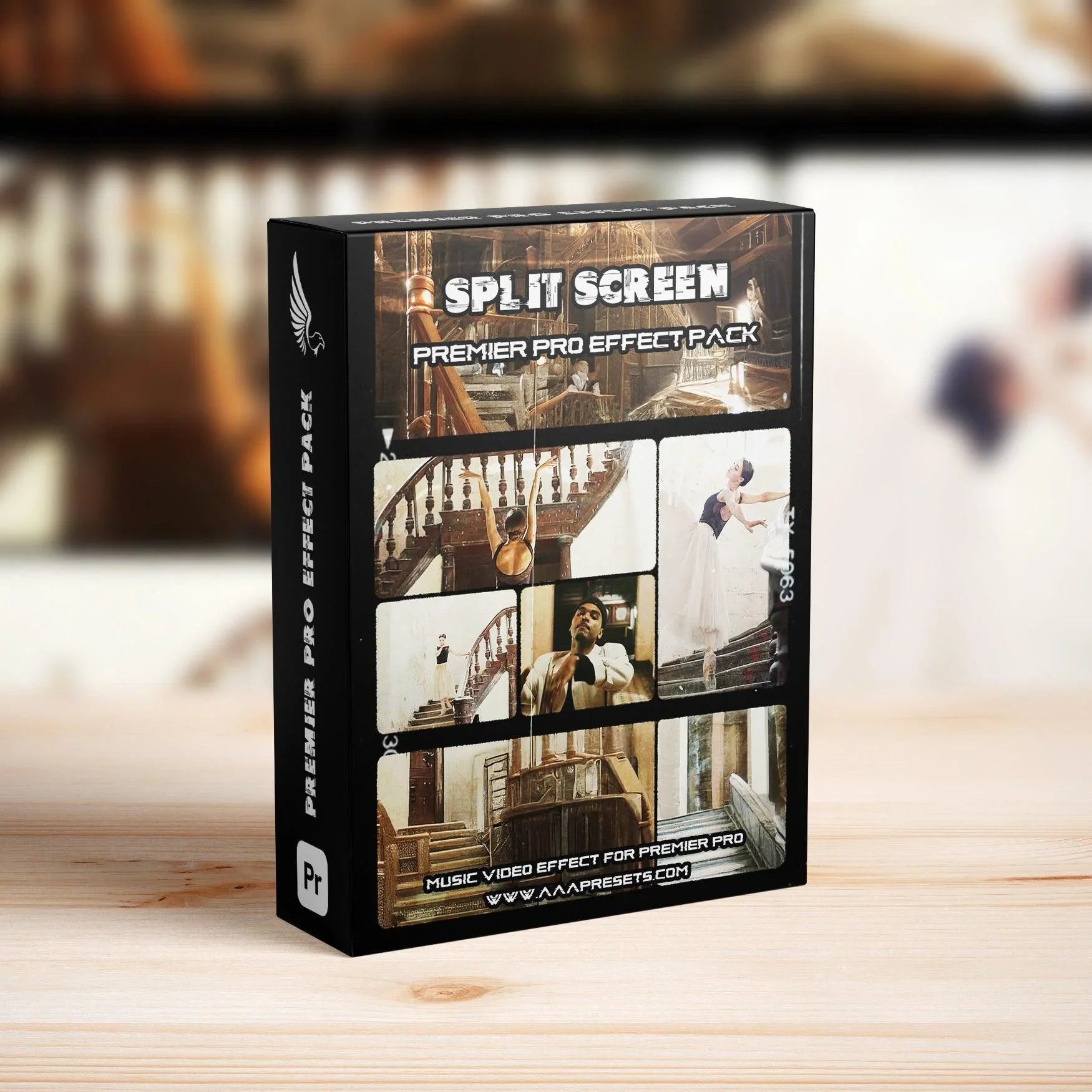 Split Screen Film Mattes in Premiere Pro - Premiere Pro Transitions - by AAA Presets