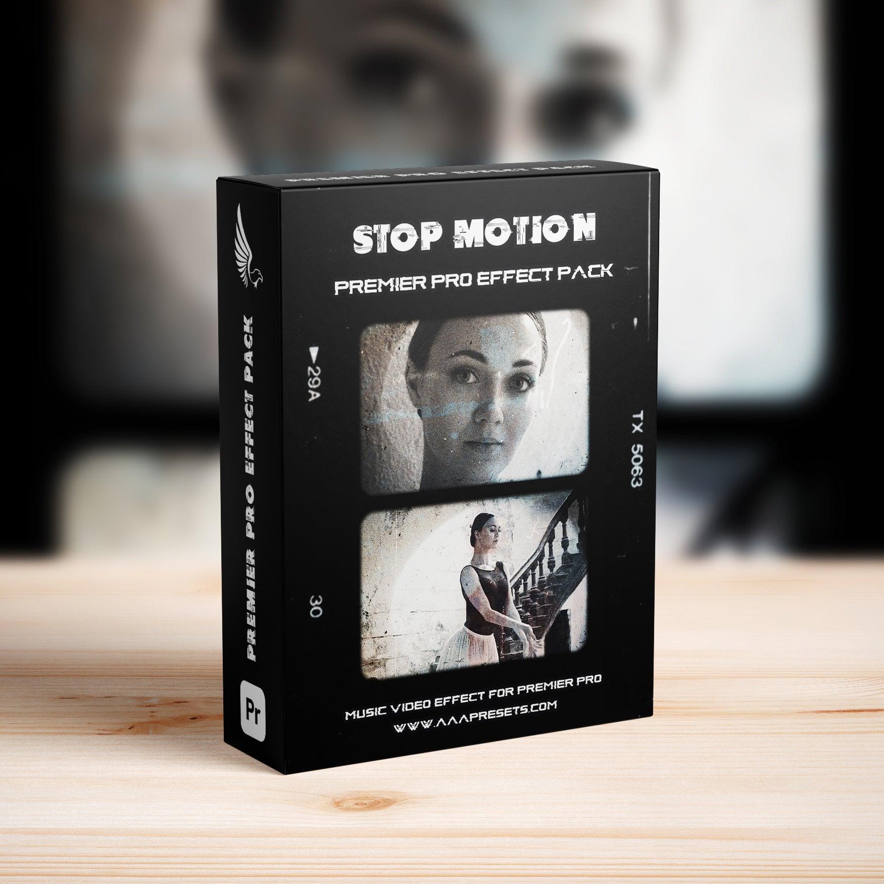 Stop Motion Effect in Adobe Premiere Pro - Premiere Pro Transitions - by AAA Presets