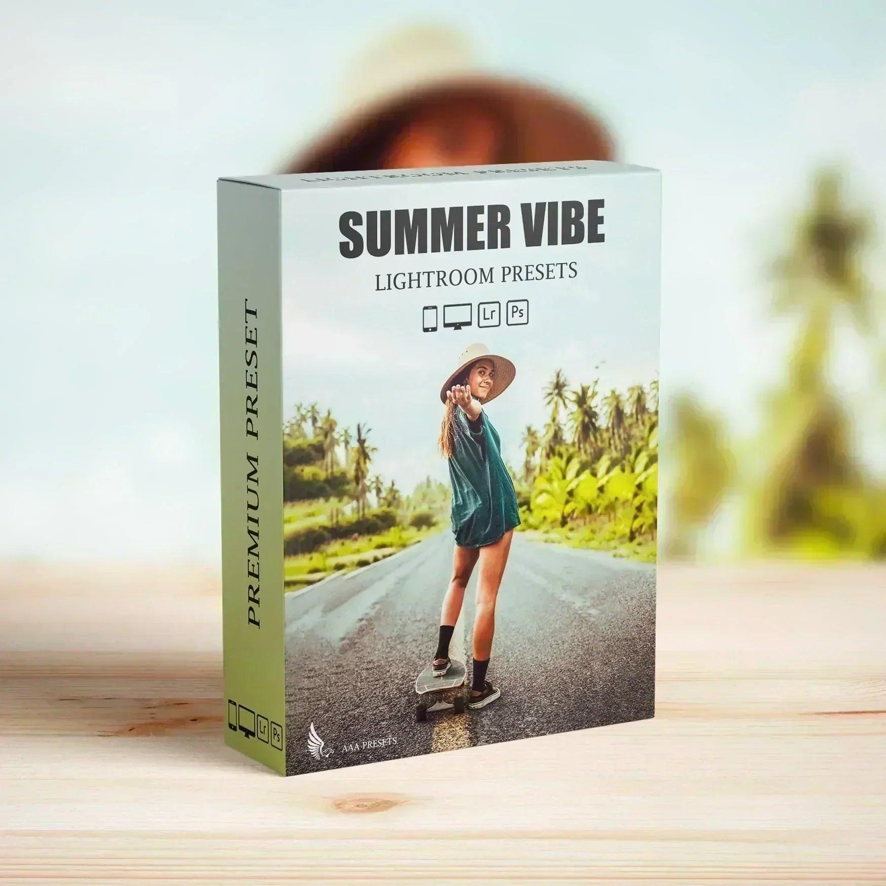 Summer Vibes Retro Lightroom Presets - Lightroom Presets - by AAA Presets