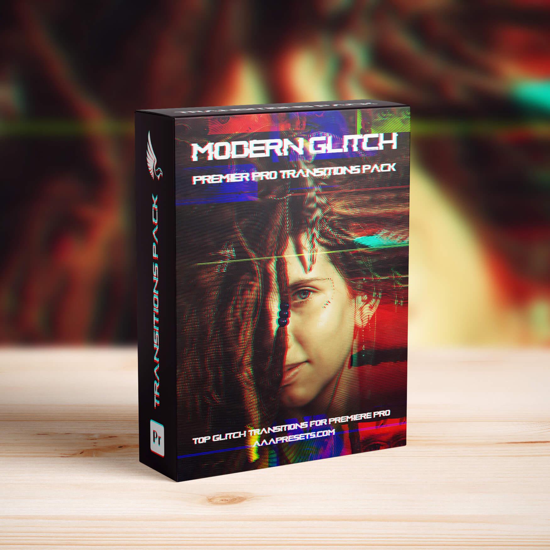 Top 10 Popular Glitch Transitions for Premiere Pro - Premiere Pro Transitions - by AAA Presets