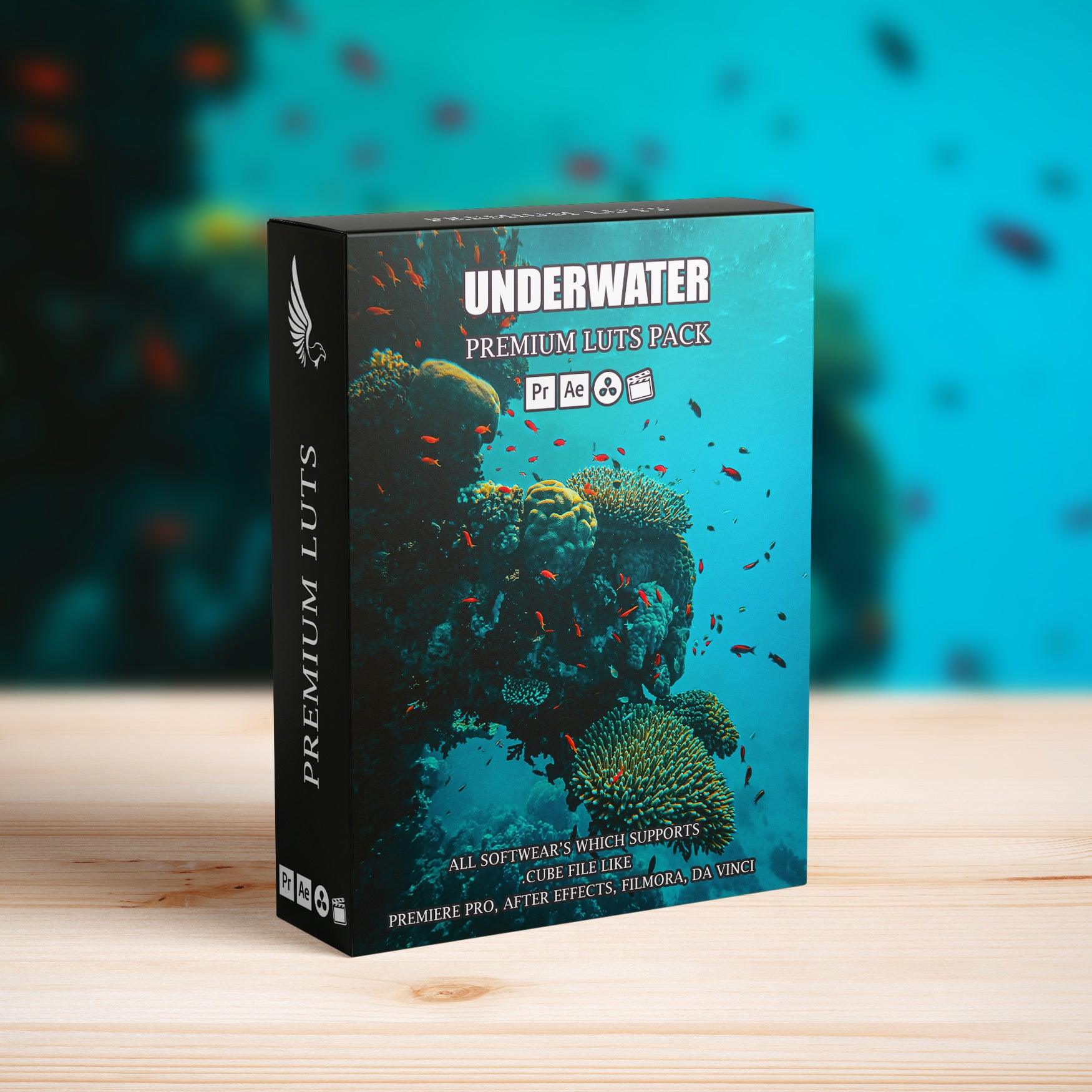 Underwater Cinematic LUTs Pack - Video LUTs - by AAA Presets