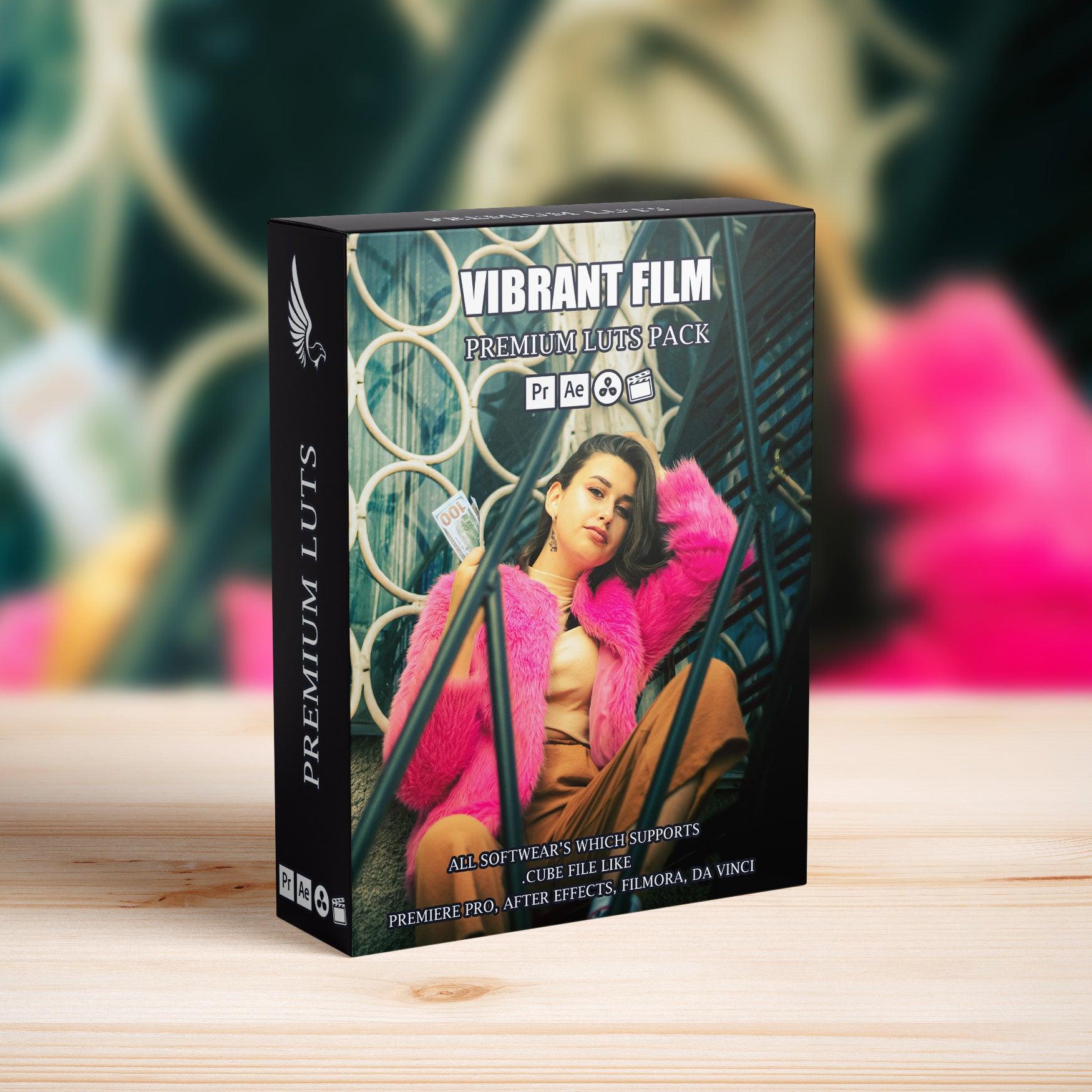 Vibrant Film Cinematic LUTs Pack - Video LUTs - by AAA Presets