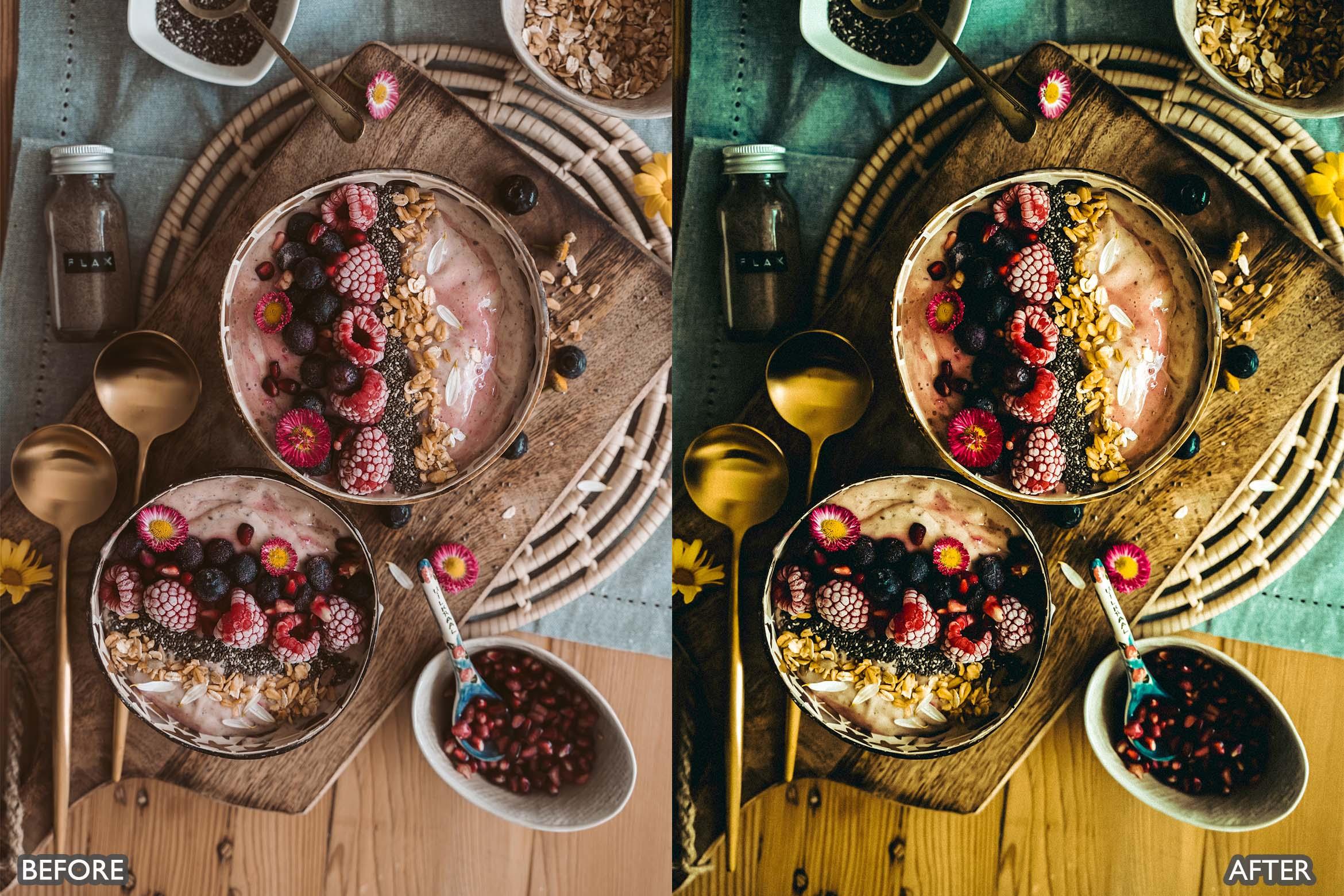 Vibrant Lightroom Presets for Food Photography - Lightroom Presets - by AAA Presets
