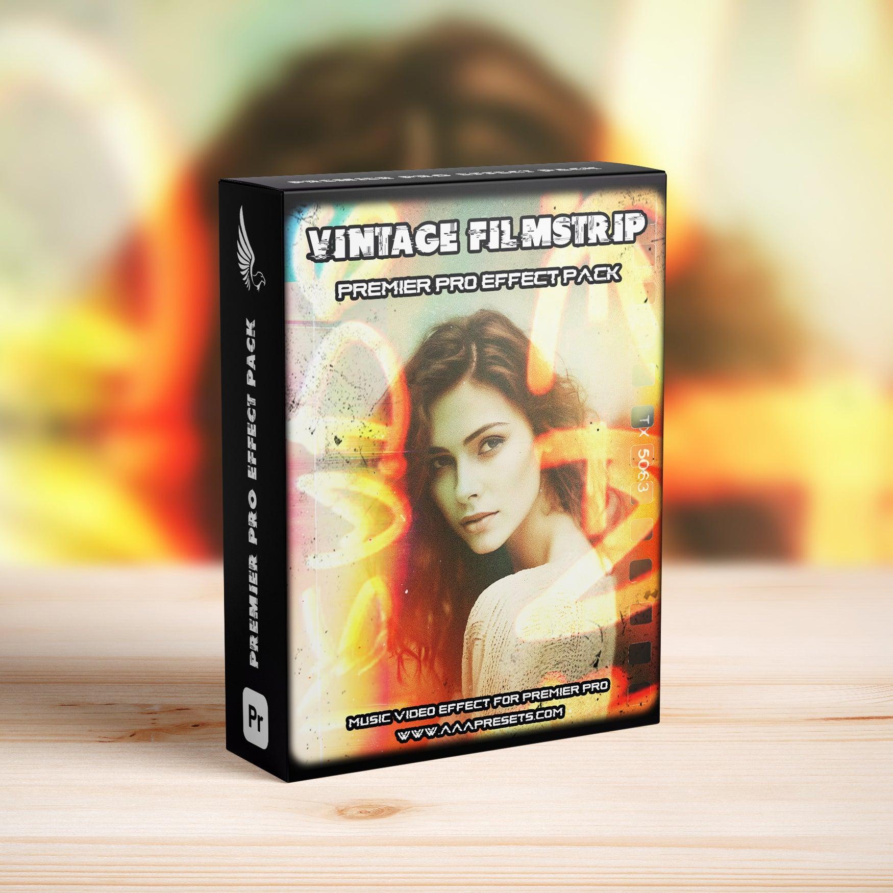 Vintage Filmstrip Photo Slideshow in Premiere Pro - Premiere Pro Transitions - by AAA Presets