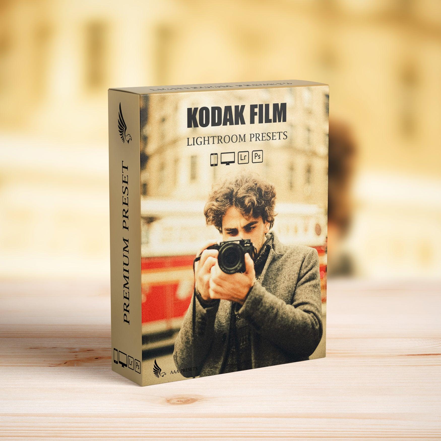 Vintage Kodak Film Look Lightroom Presets For Classic Analog Look - Lightroom Presets - by AAA Presets