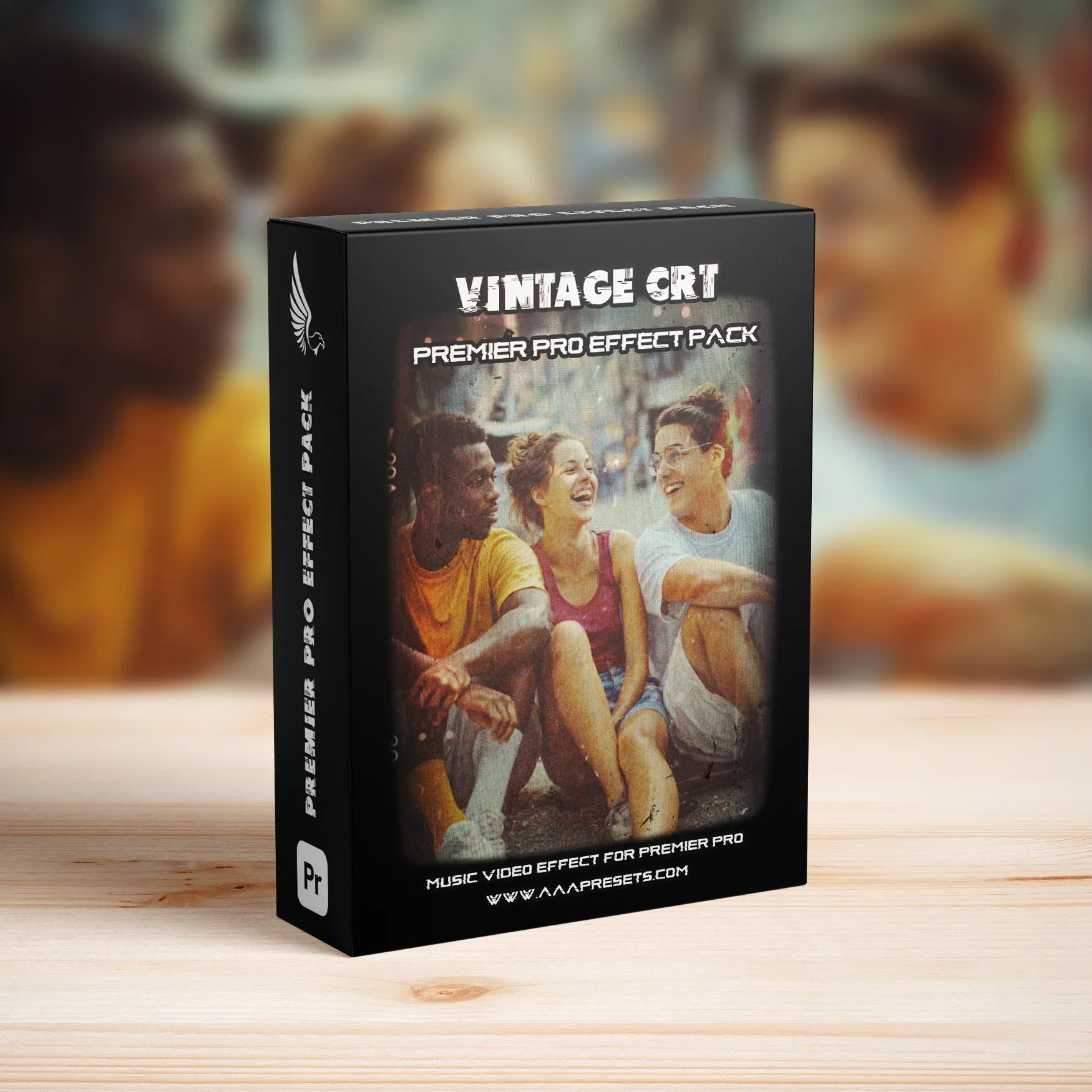 Vintage Old CRT Screen Effects for Premiere Pro - Premiere Pro Transitions - by AAA Presets