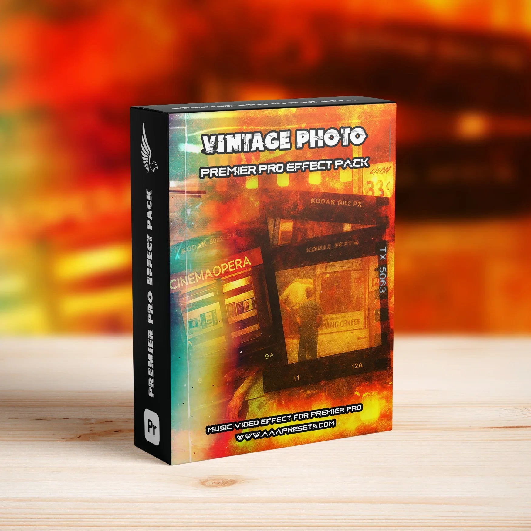 Vintage Photo Frame Effect for Premiere Pro - Premiere Pro Transitions - by AAA Presets