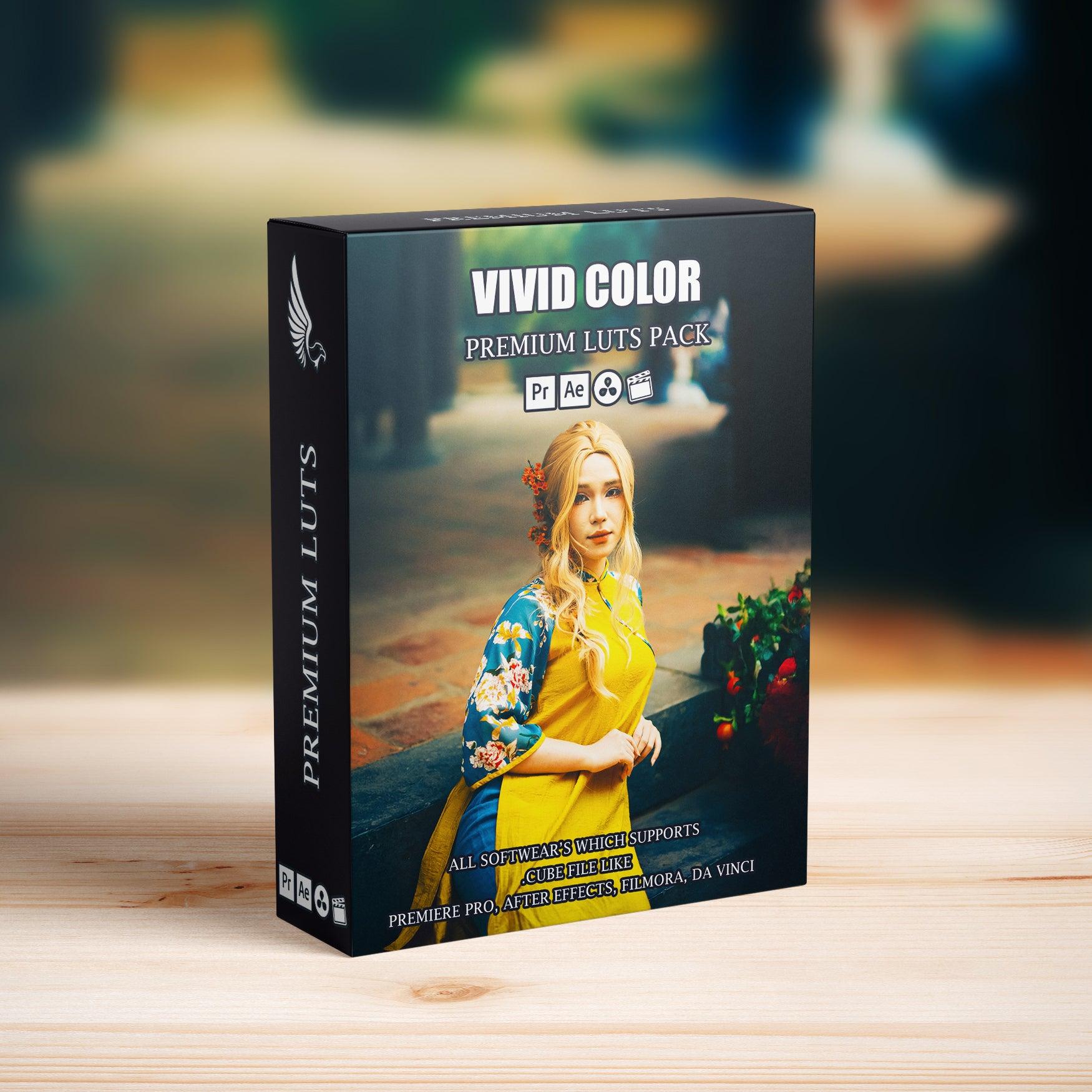 Vivid Color LUTs Pack - Video LUTs - by AAA Presets