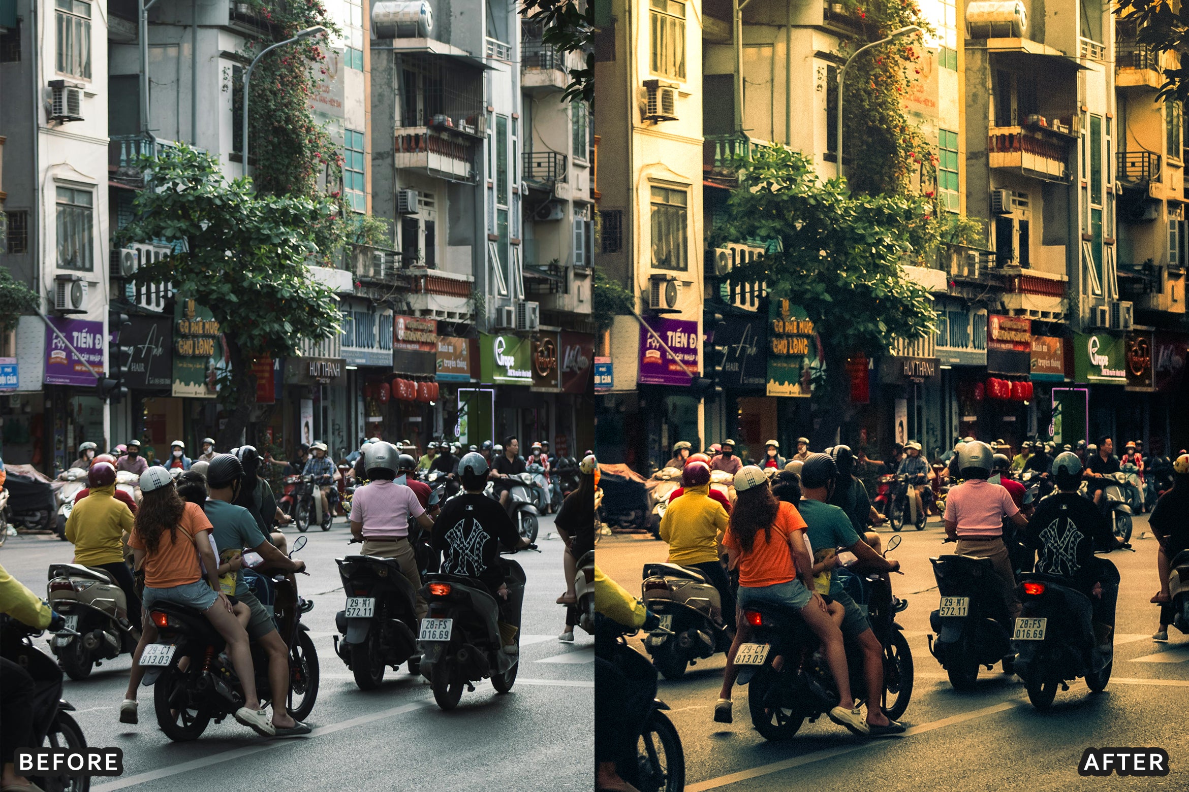 AI-Optimized Warm Pastel Street Film Lightroom Presets - Lightroom Presets - by AAA Presets