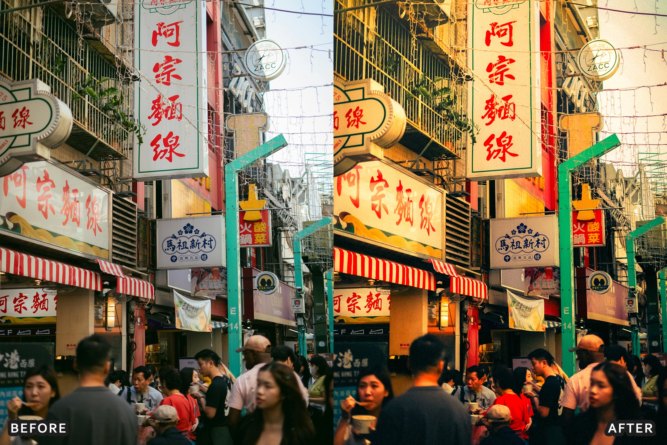AI-Optimized Warm Pastel Street Film Lightroom Presets - Lightroom Presets - by AAA Presets