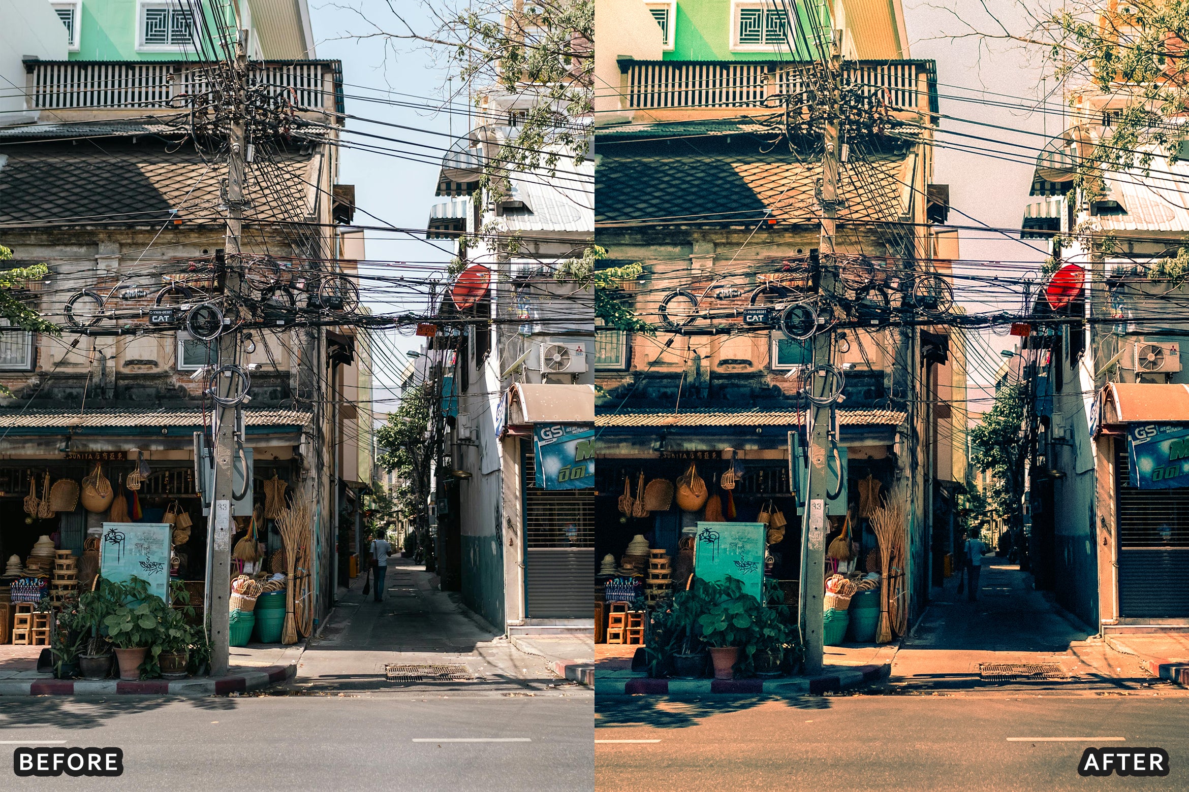 AI-Optimized Warm Pastel Street Film Lightroom Presets - Lightroom Presets - by AAA Presets