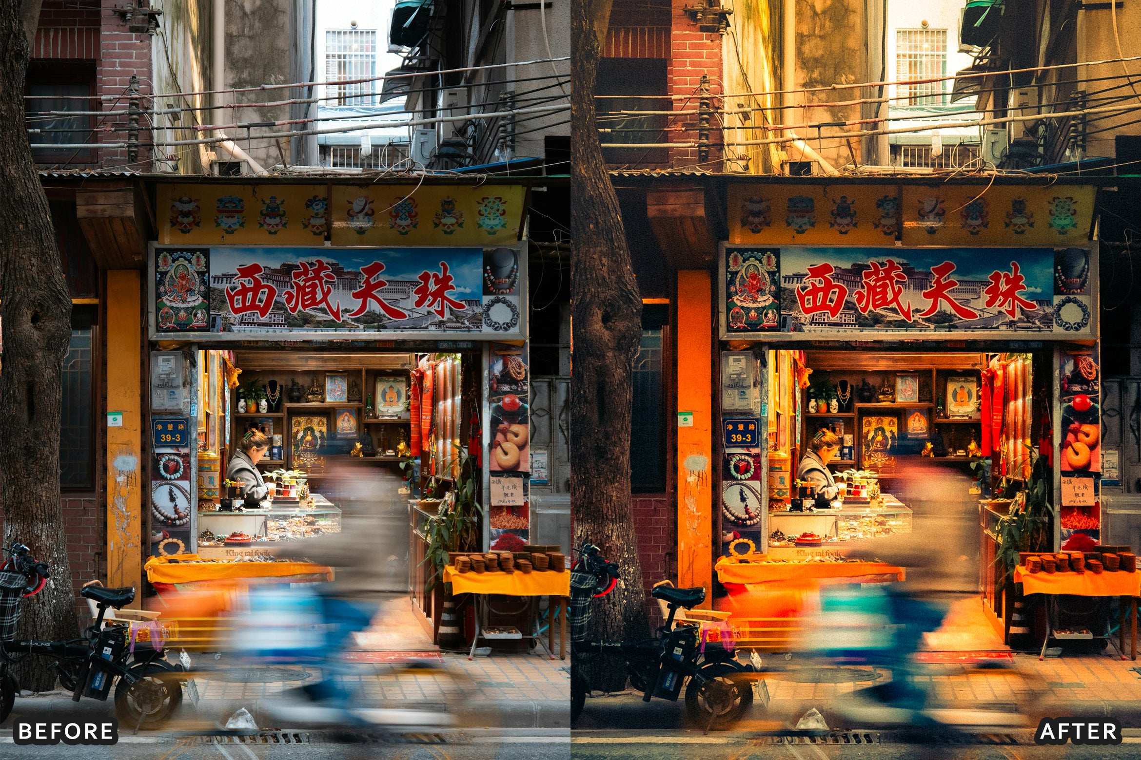 AI-Optimized Warm Pastel Street Film Lightroom Presets - Lightroom Presets - by AAA Presets