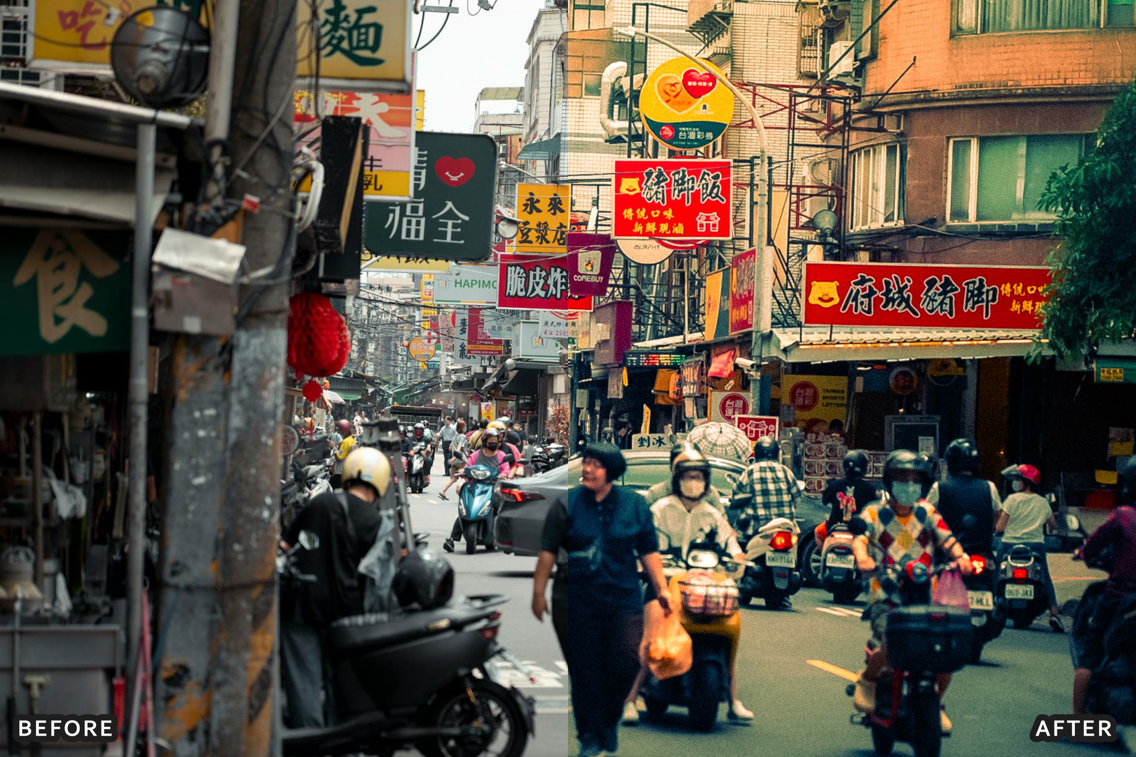 AI-Optimized Warm Pastel Street Film Lightroom Presets - Lightroom Presets - by AAA Presets