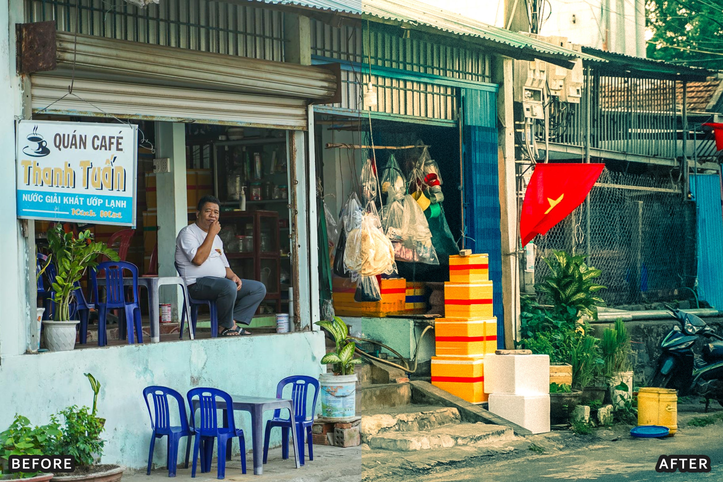 AI-Optimized Warm Pastel Street Film Lightroom Presets - Lightroom Presets - by AAA Presets