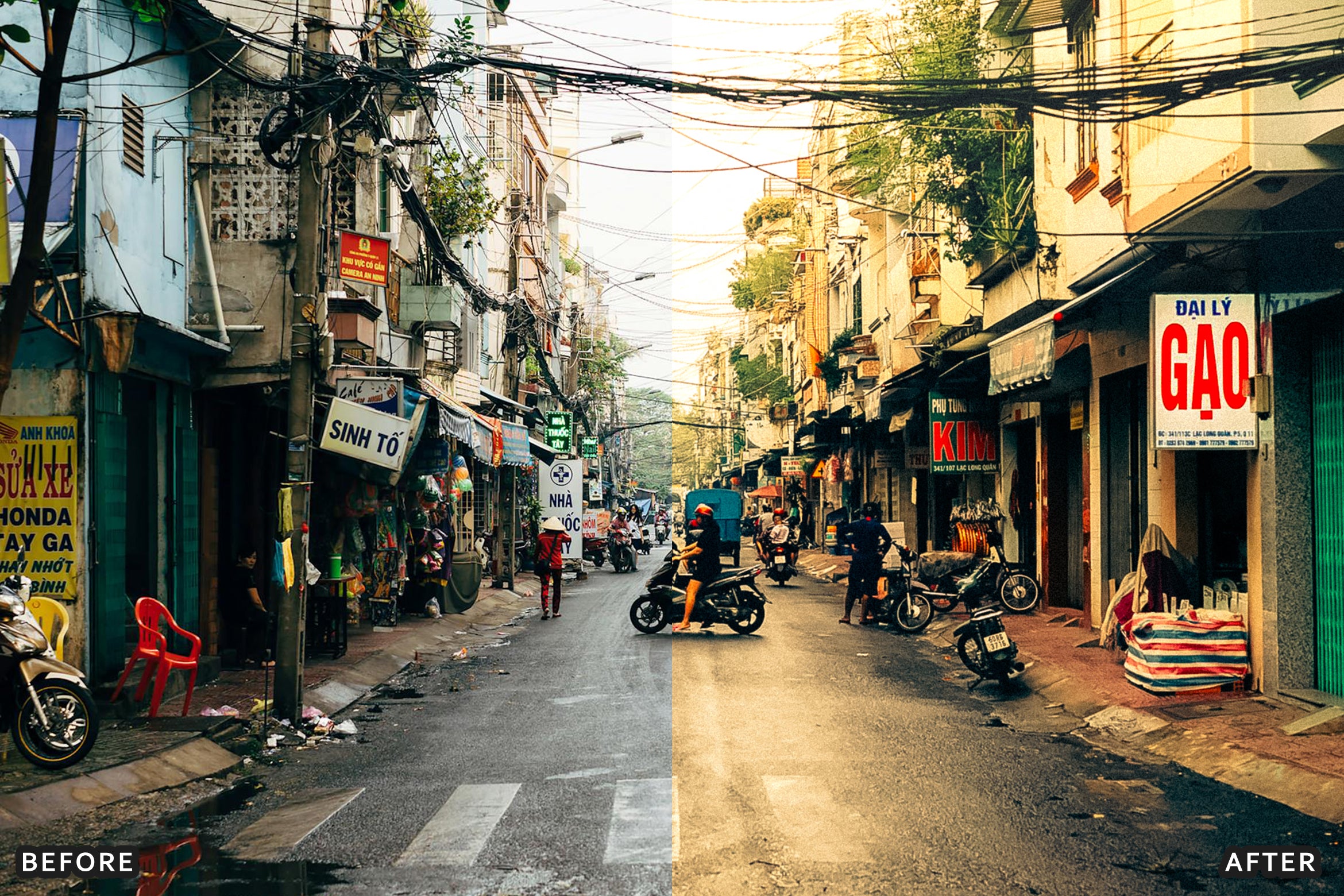 AI-Optimized Warm Pastel Street Film Lightroom Presets - Lightroom Presets - by AAA Presets