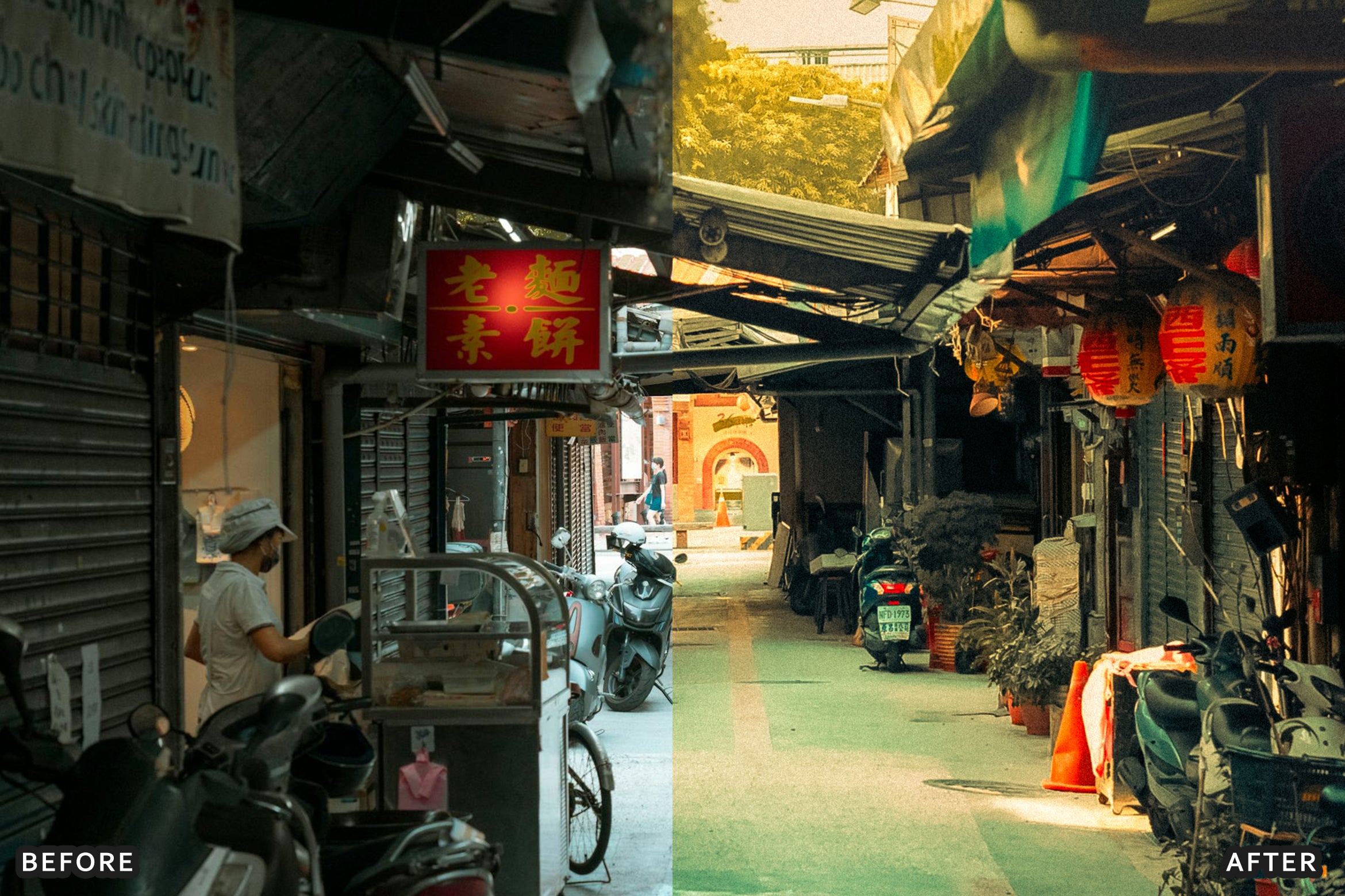 AI-Optimized Warm Pastel Street Film Lightroom Presets - Lightroom Presets - by AAA Presets