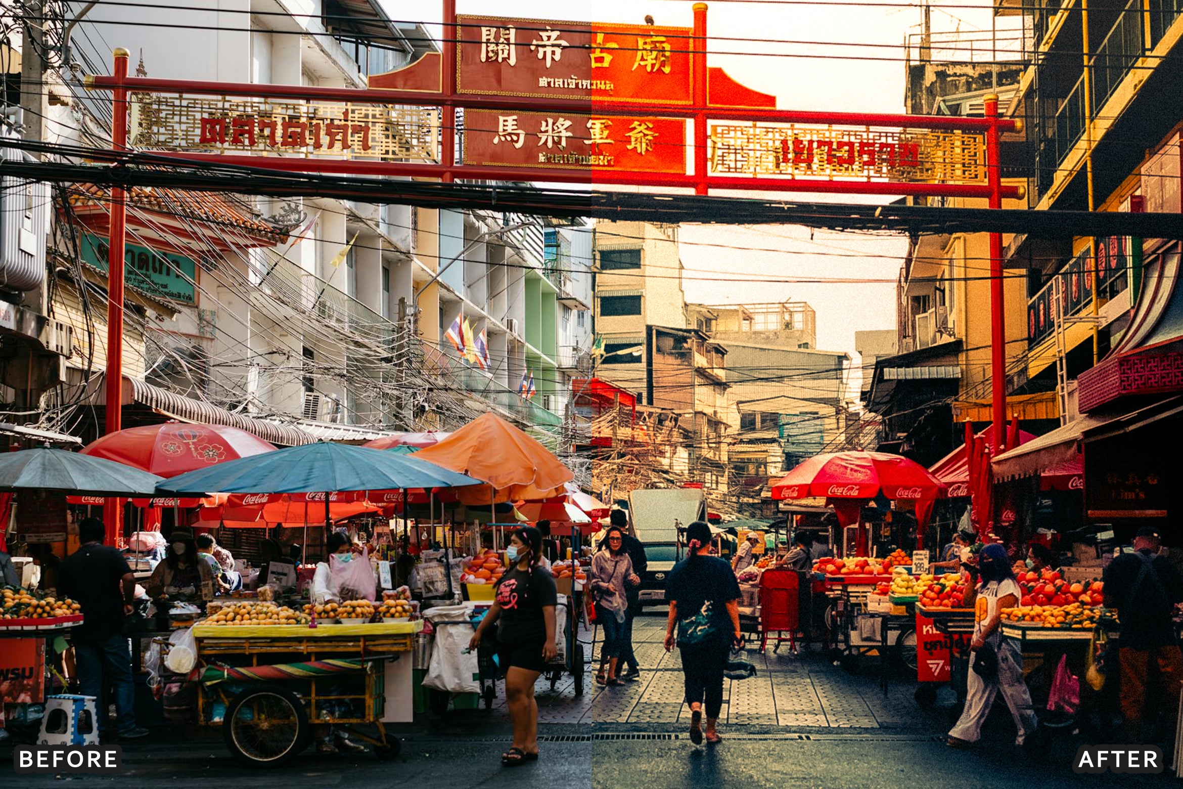 AI-Optimized Warm Pastel Street Film Lightroom Presets - Lightroom Presets - by AAA Presets