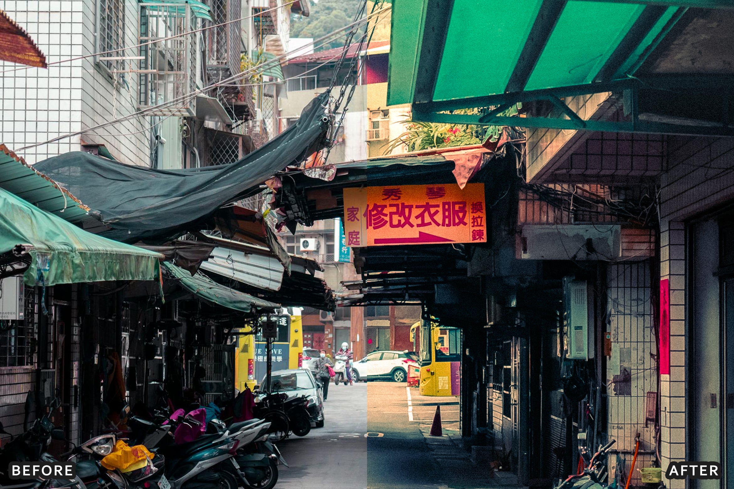 AI-Optimized Warm Pastel Street Film Lightroom Presets - Lightroom Presets - by AAA Presets