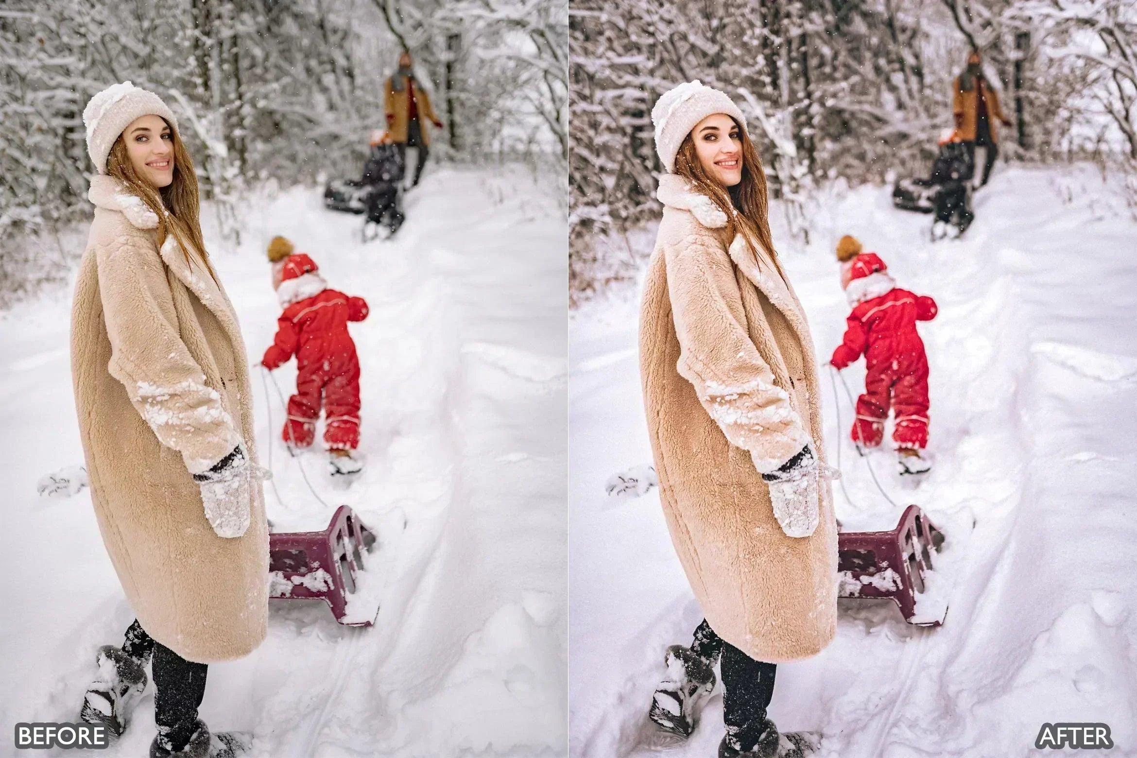 Winter Snow Lightroom Presets - Lightroom Presets - by AAA Presets